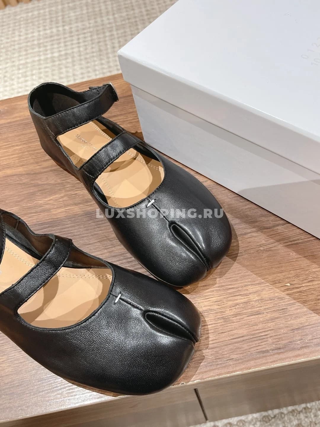 Туфли Margiela Mary Jane черные - фото 4