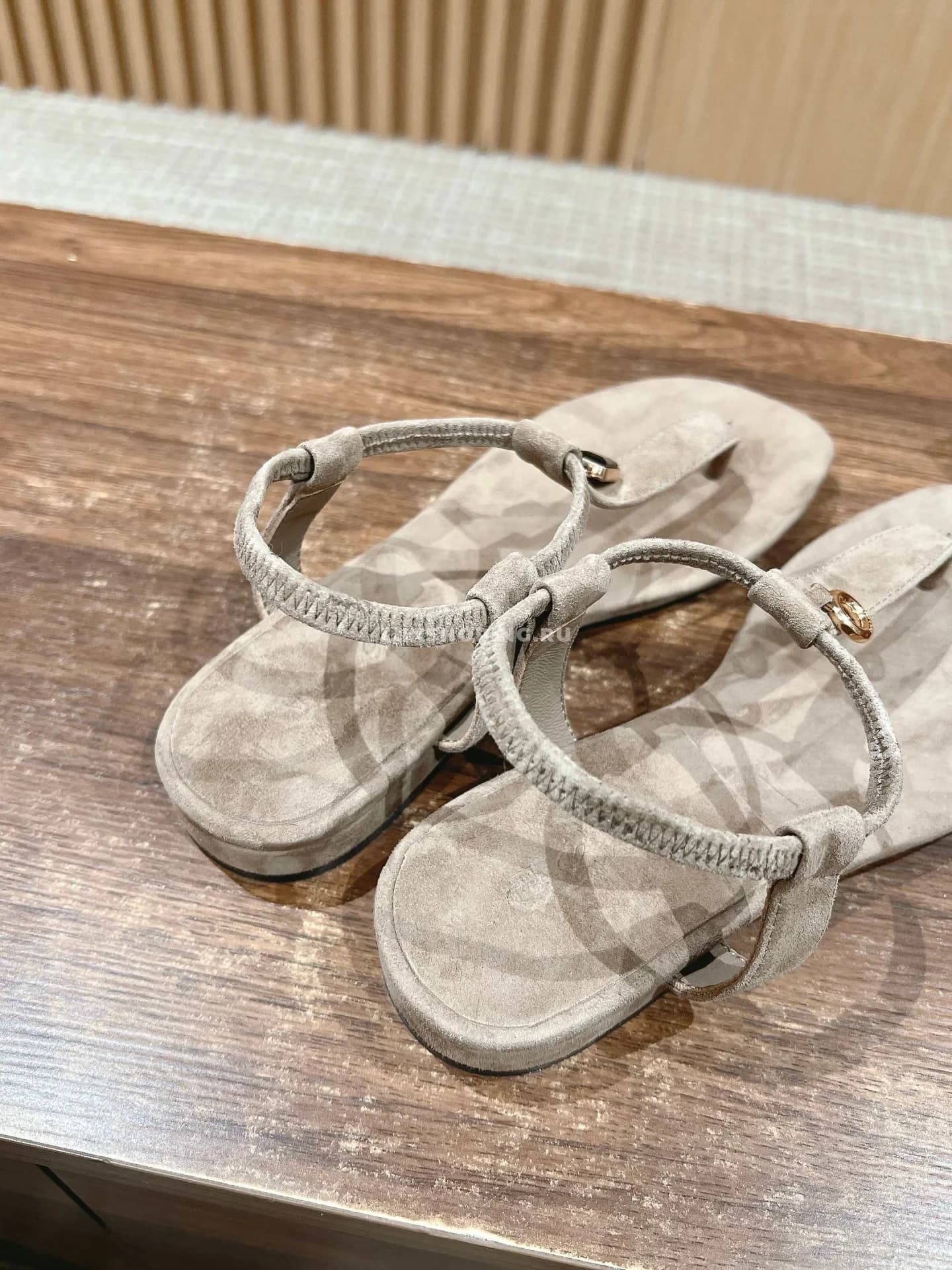 Сандали Loro Piano серые - фото 7