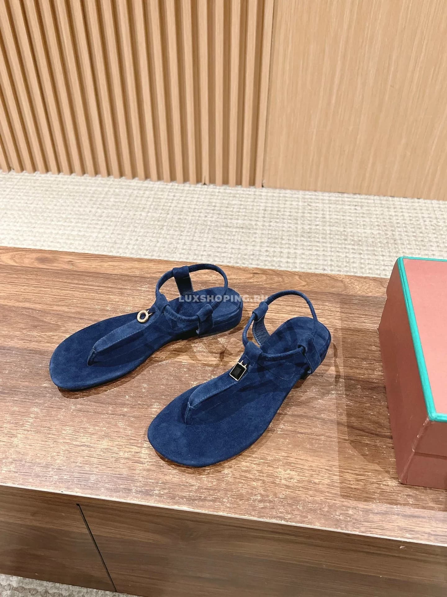 Сандали Loro Piano синие