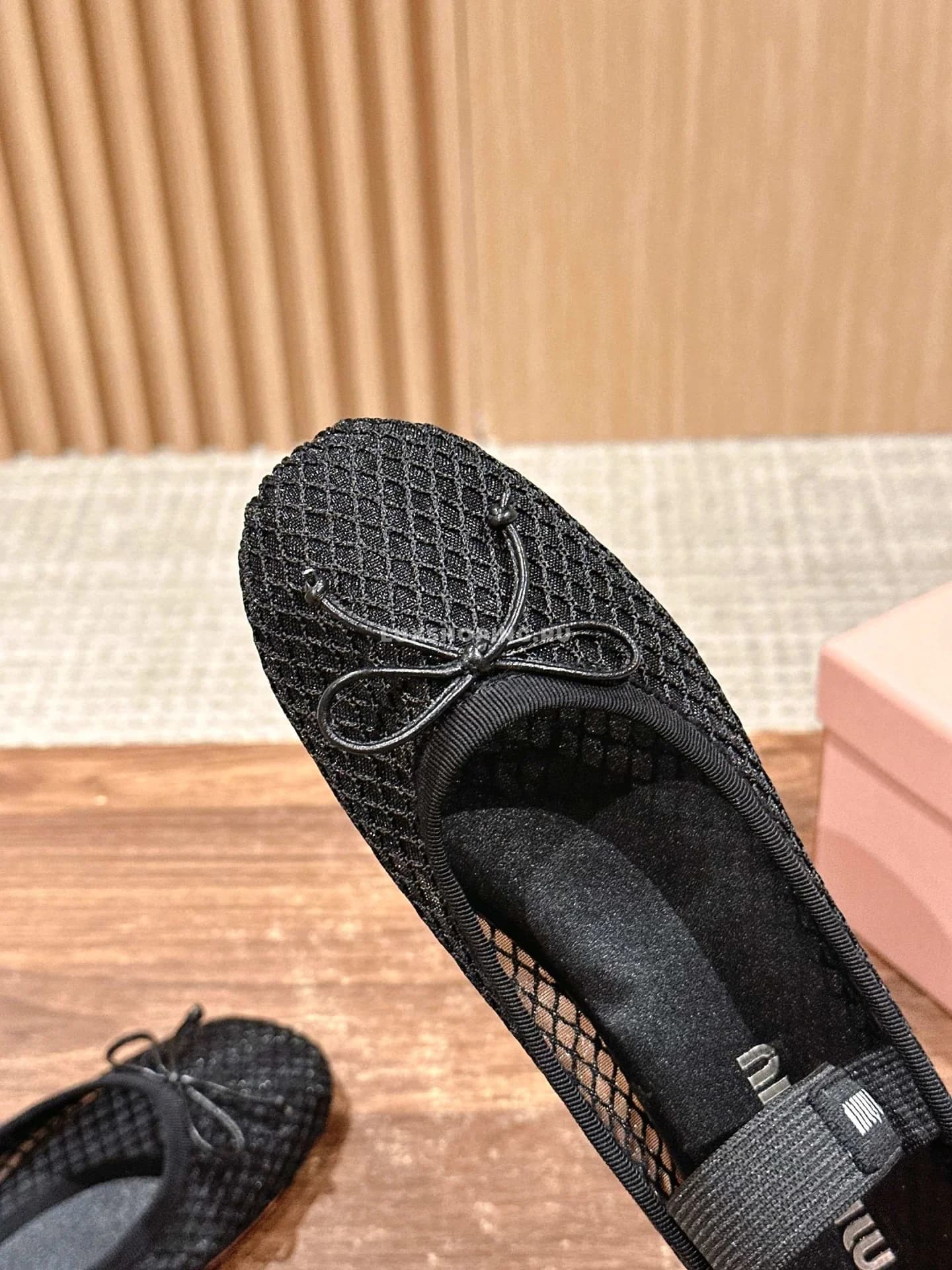 Балетки Miu черные - фото 5