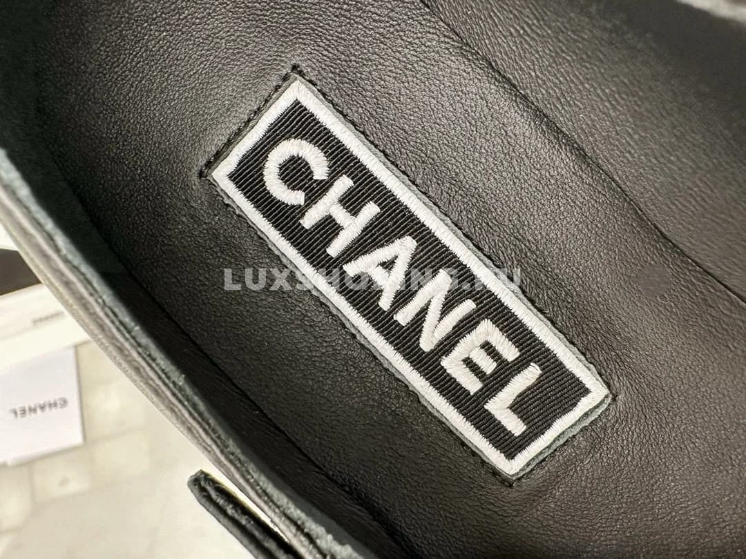 Chanel Ballet Black балетки серные - фото 5