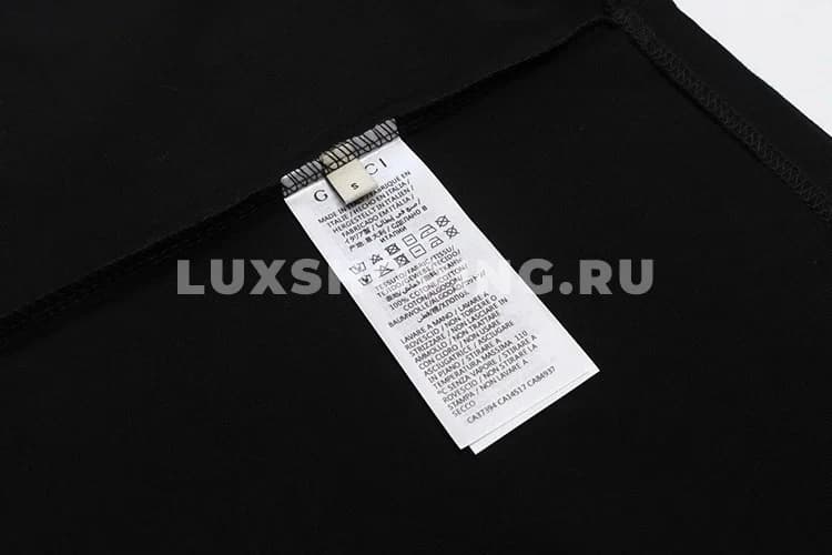 GUCCI Хлопковая футболка /842Ч - фото 4