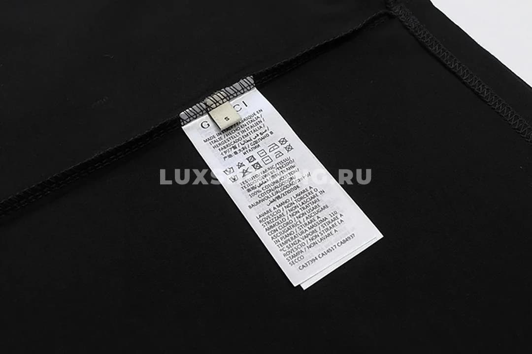 GUCCI Хлопковая футболка /841Ч - фото 6