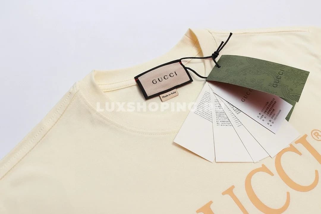 GUCCI Хлопковая футболка /836Б - фото 5