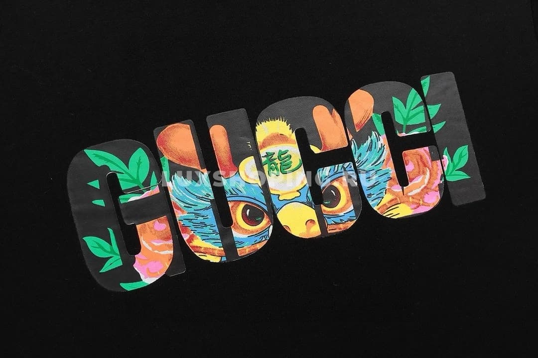 GUCCI Хлопковая футболка /826Ч - фото 2