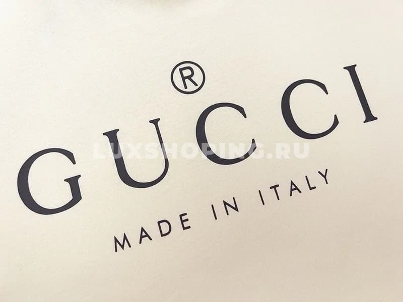 GUCCI Хлопковая футболка /520Б - фото 3