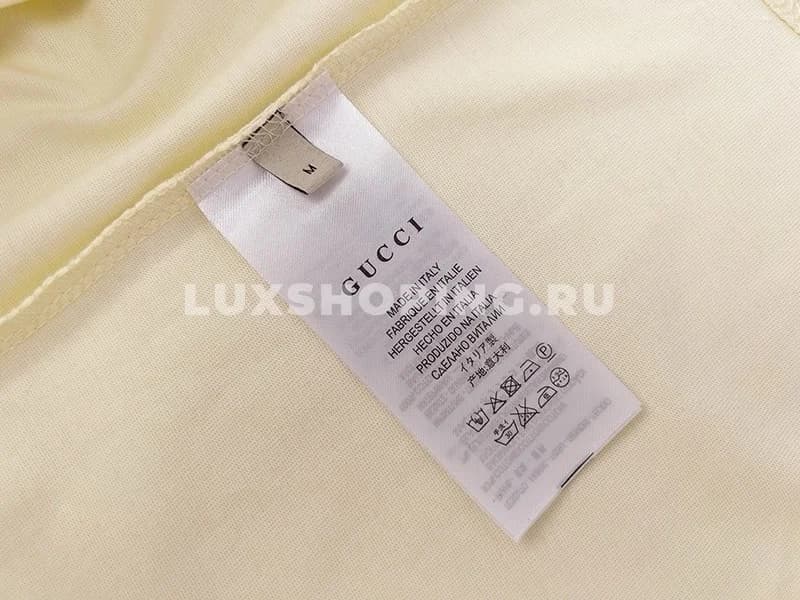GUCCI Хлопковая футболка /520Б - фото 4