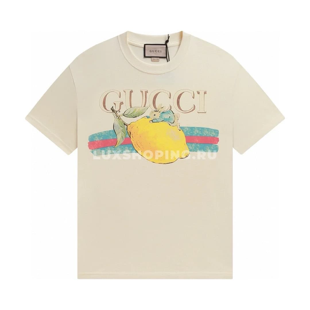 GUCCI Хлопковая футболка /886Б