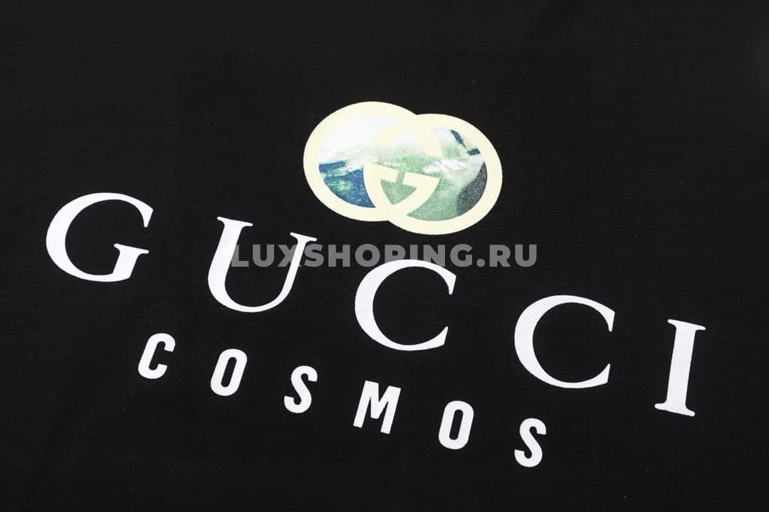GUCCI Хлопковая футболка Cosmos Ч - фото 6