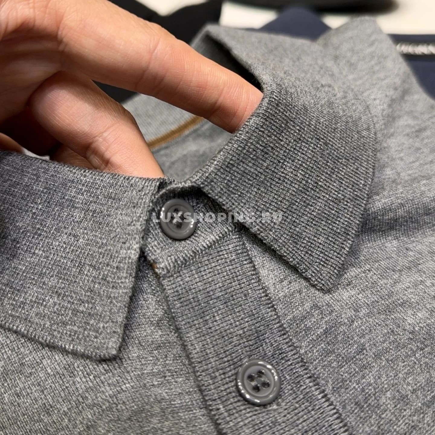 Zegna поло с кашемиром - фото 3