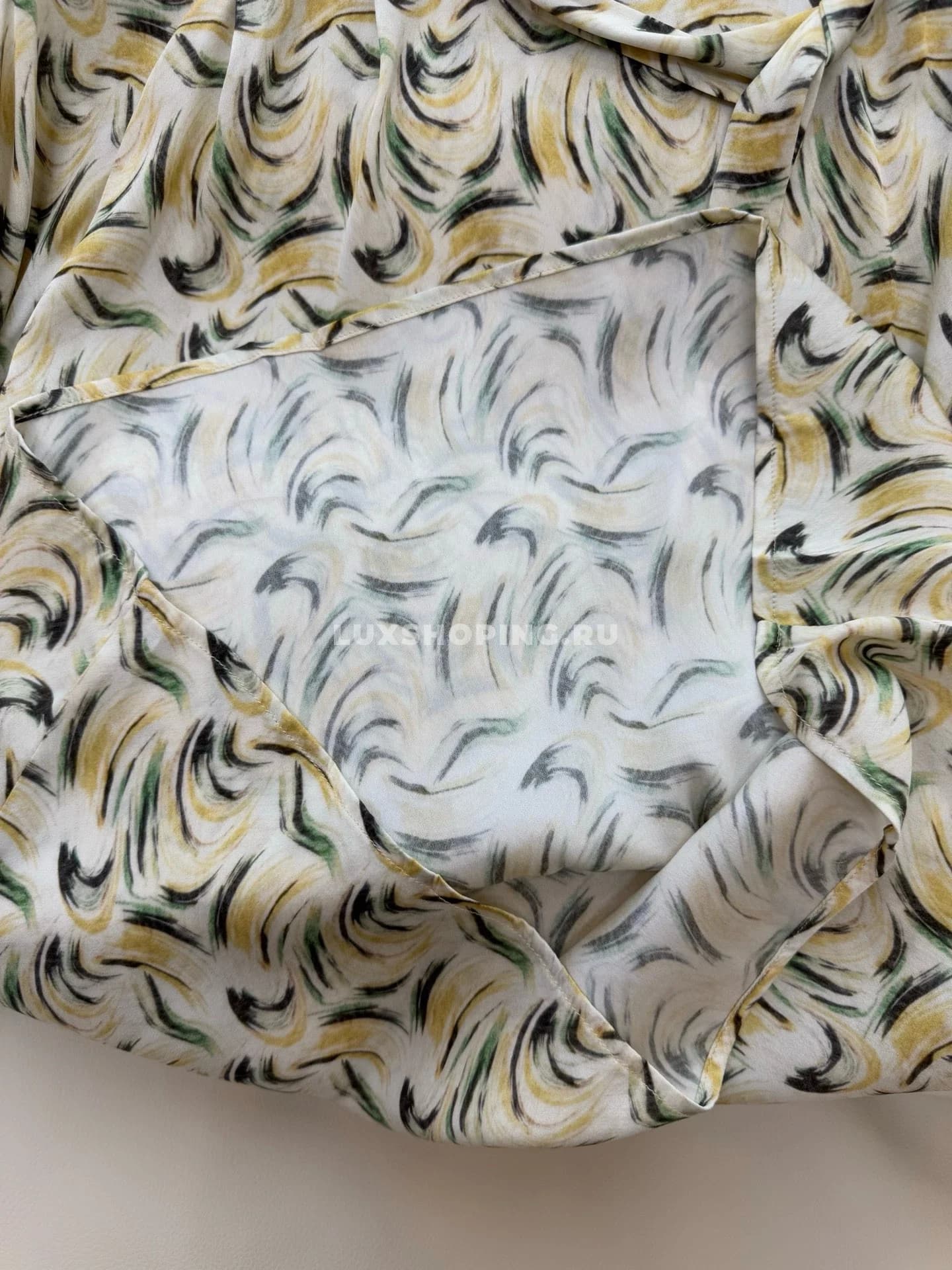 Chloe Блуза с длинными рукавами и принтом в ленточном стиле - фото 10