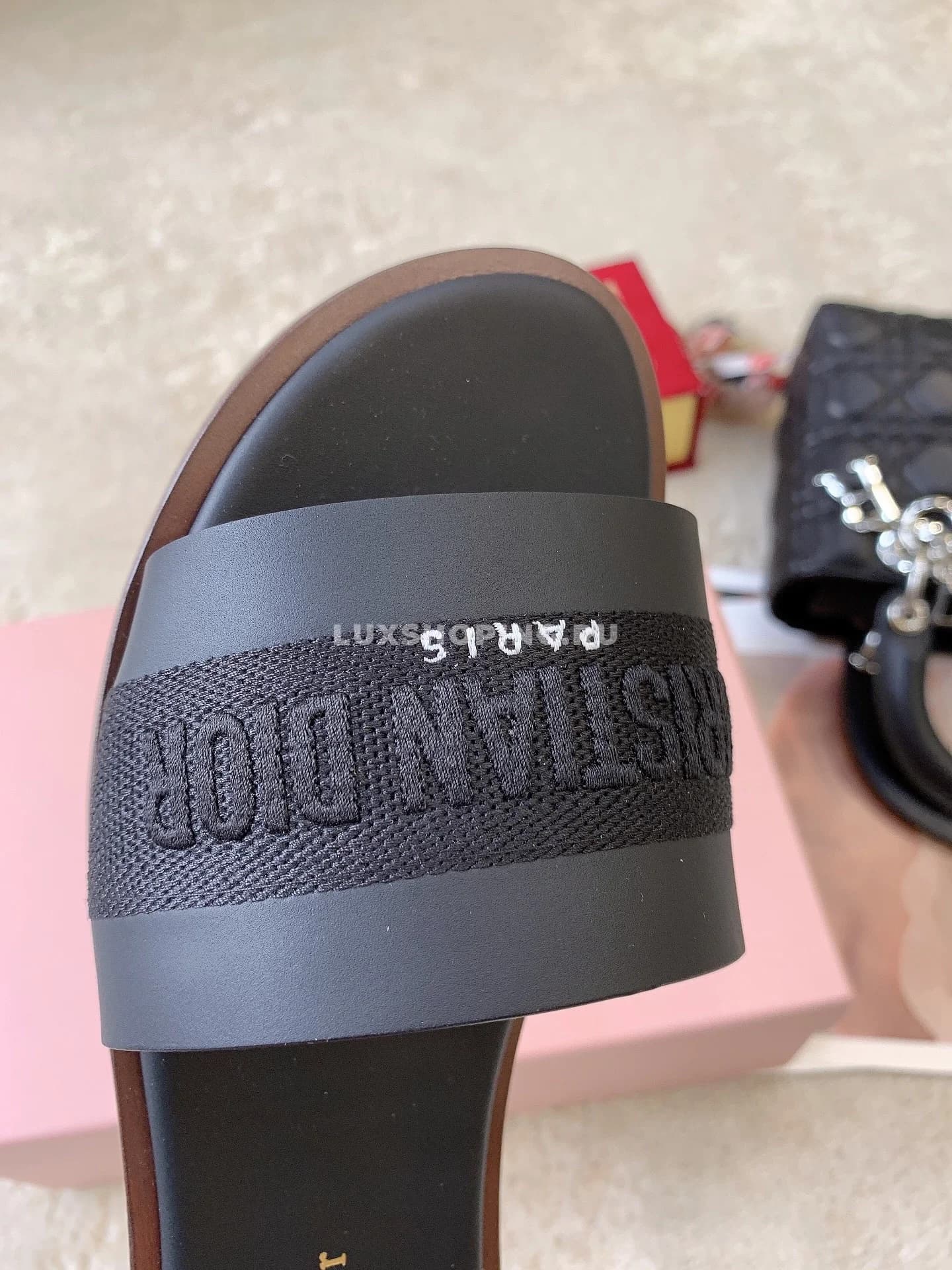 Шлепанцы DIOR SUMMER 24 черные - фото 5