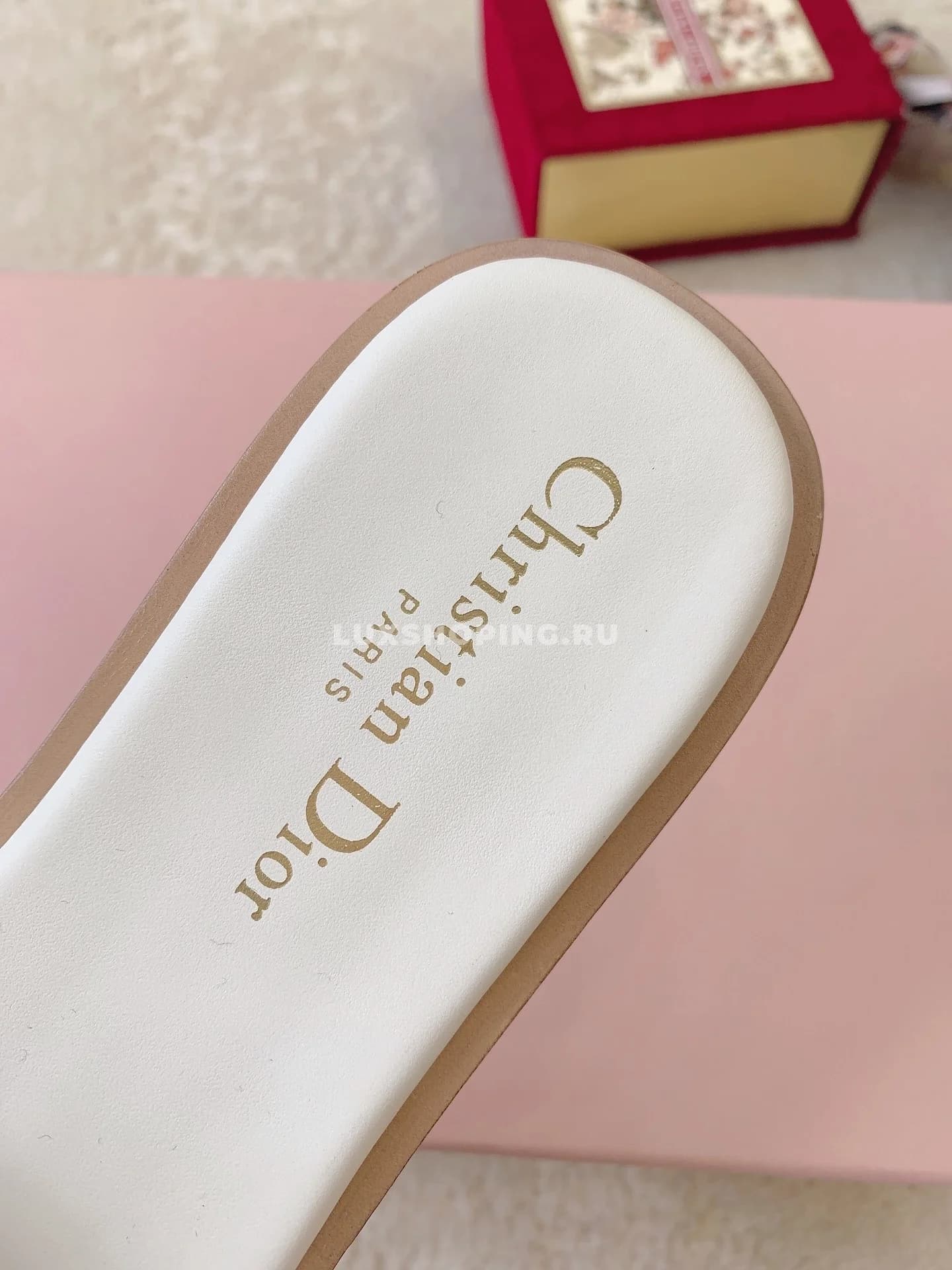 Шлепанцы DIOR SUMMER 24 белые - фото 7