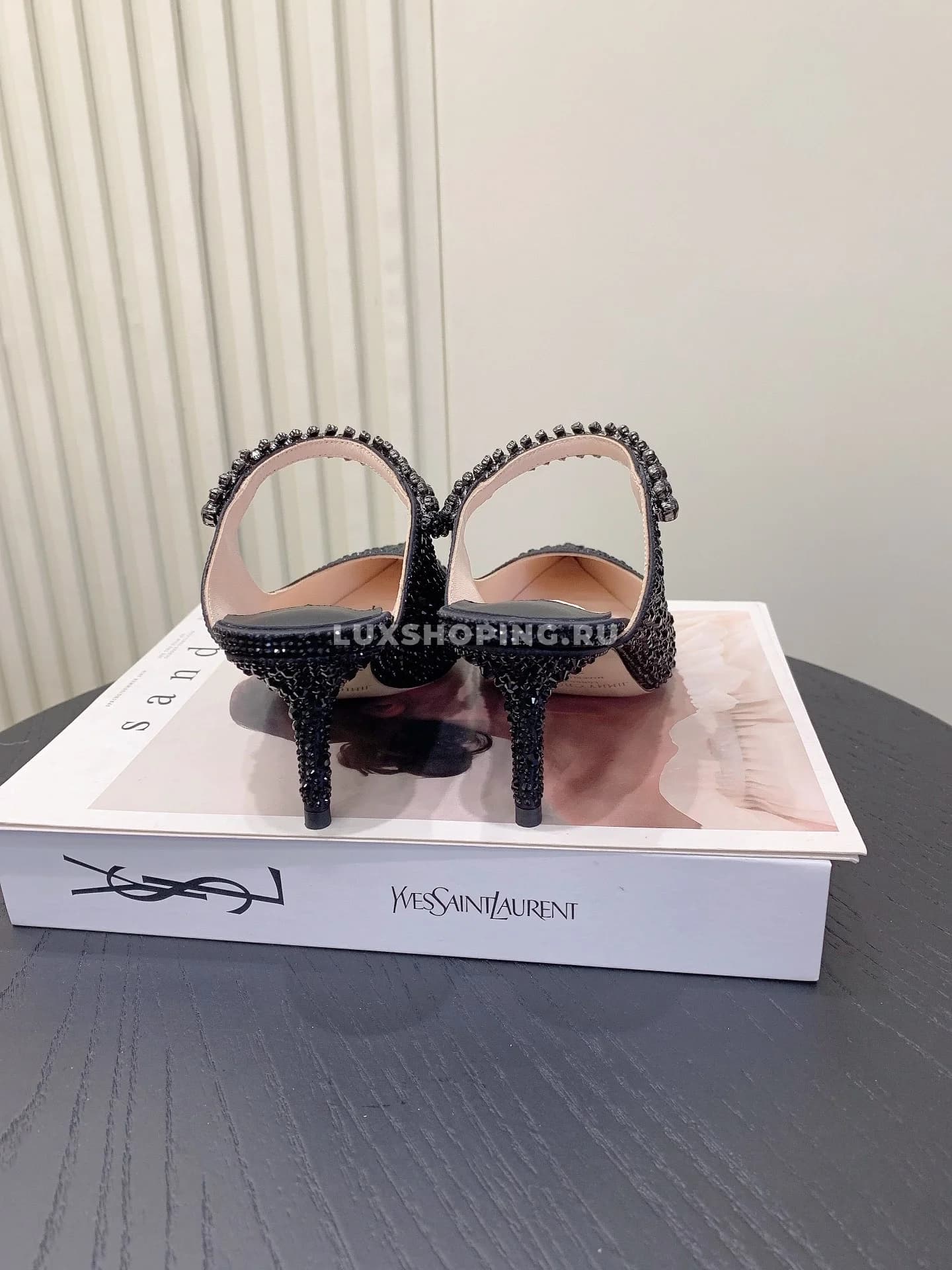 Туфли Jimmy Choo SAEDA черные - фото 3