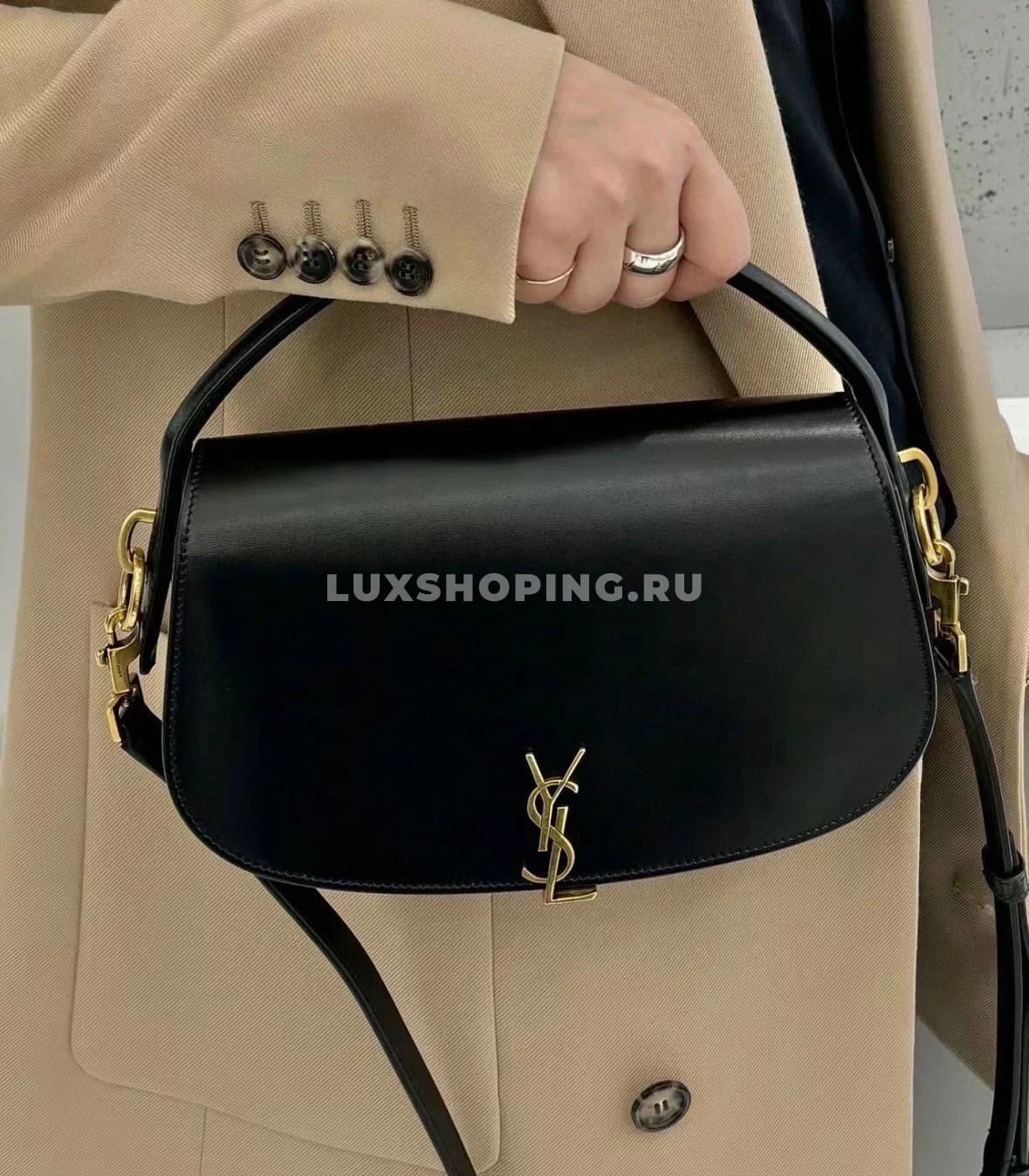 Сумку Voltaire YSL в форме полумесяца 24х15х5см - фото 10