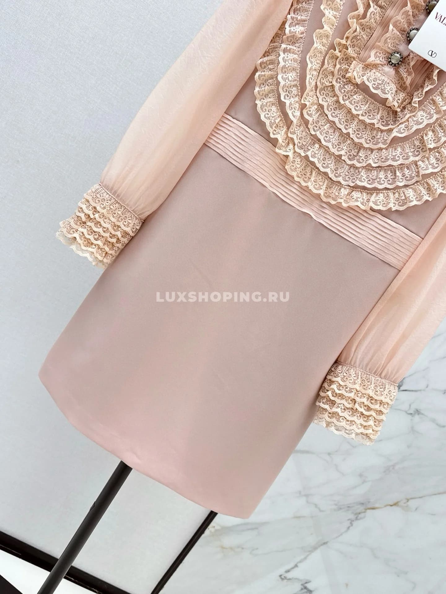 Valentino платье кружево - фото 7