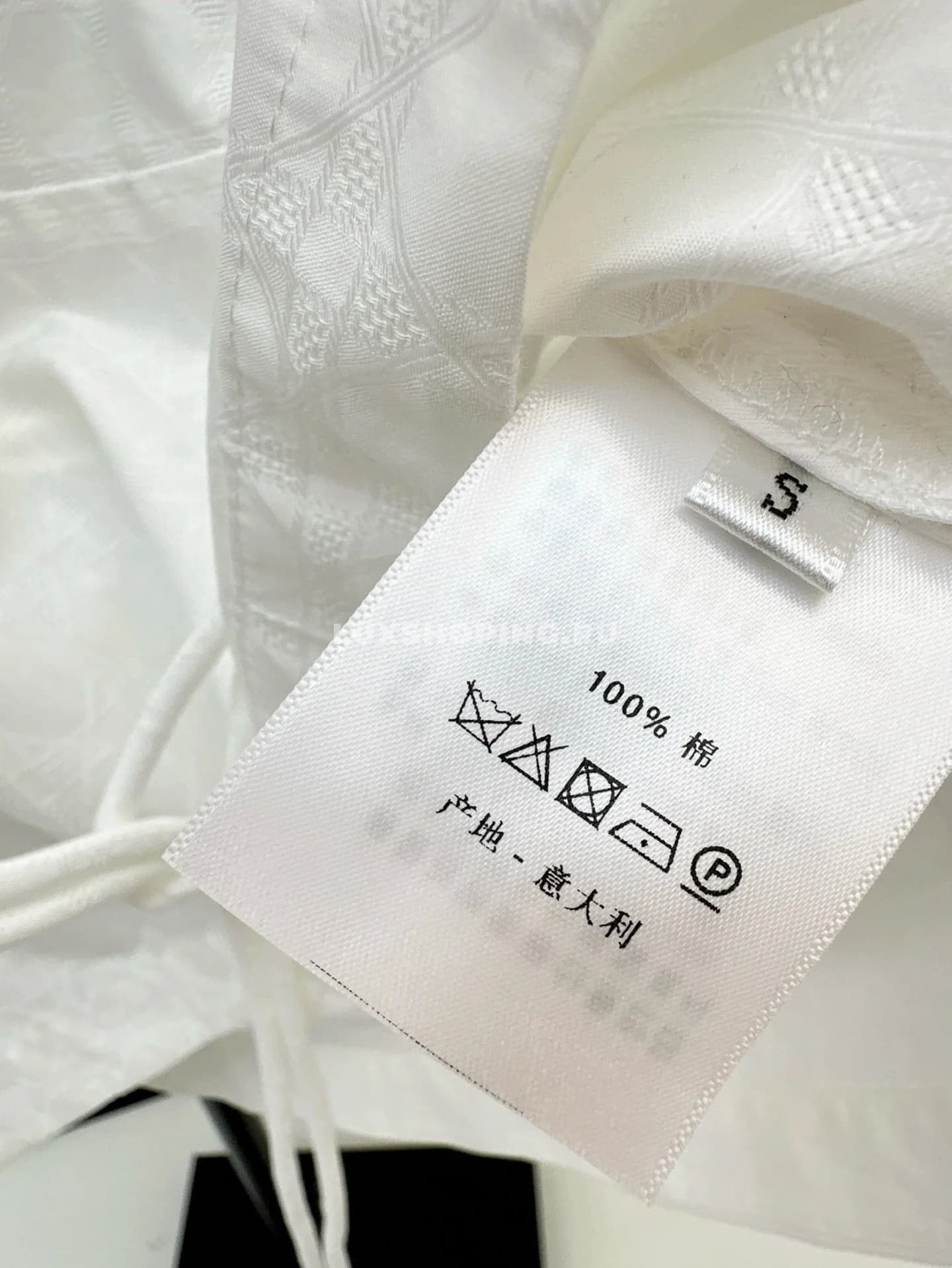 Dior  рубашка с ремешком на талии - фото 8