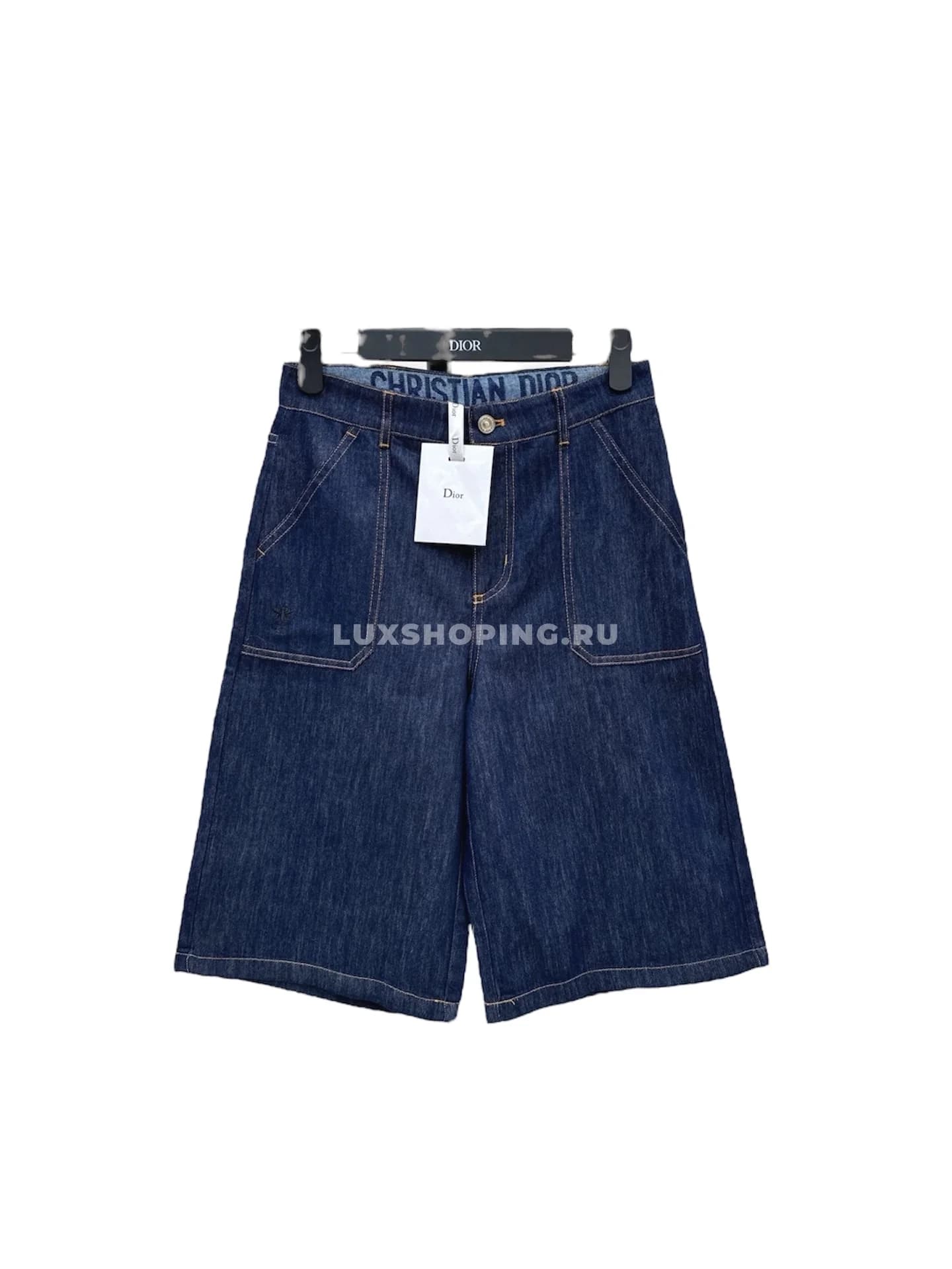 Dior  шорты джинсовые удлиненные