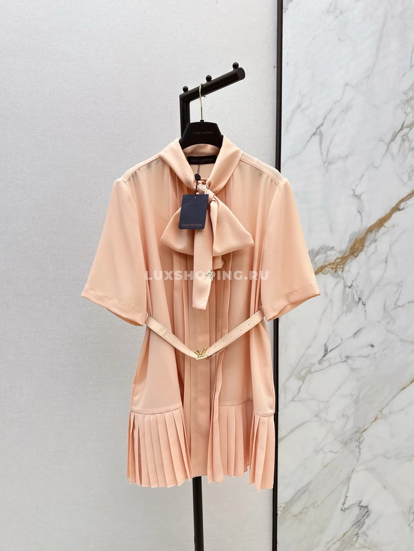 Louis Vuitton платье-плиссе Лавальер - фото 2