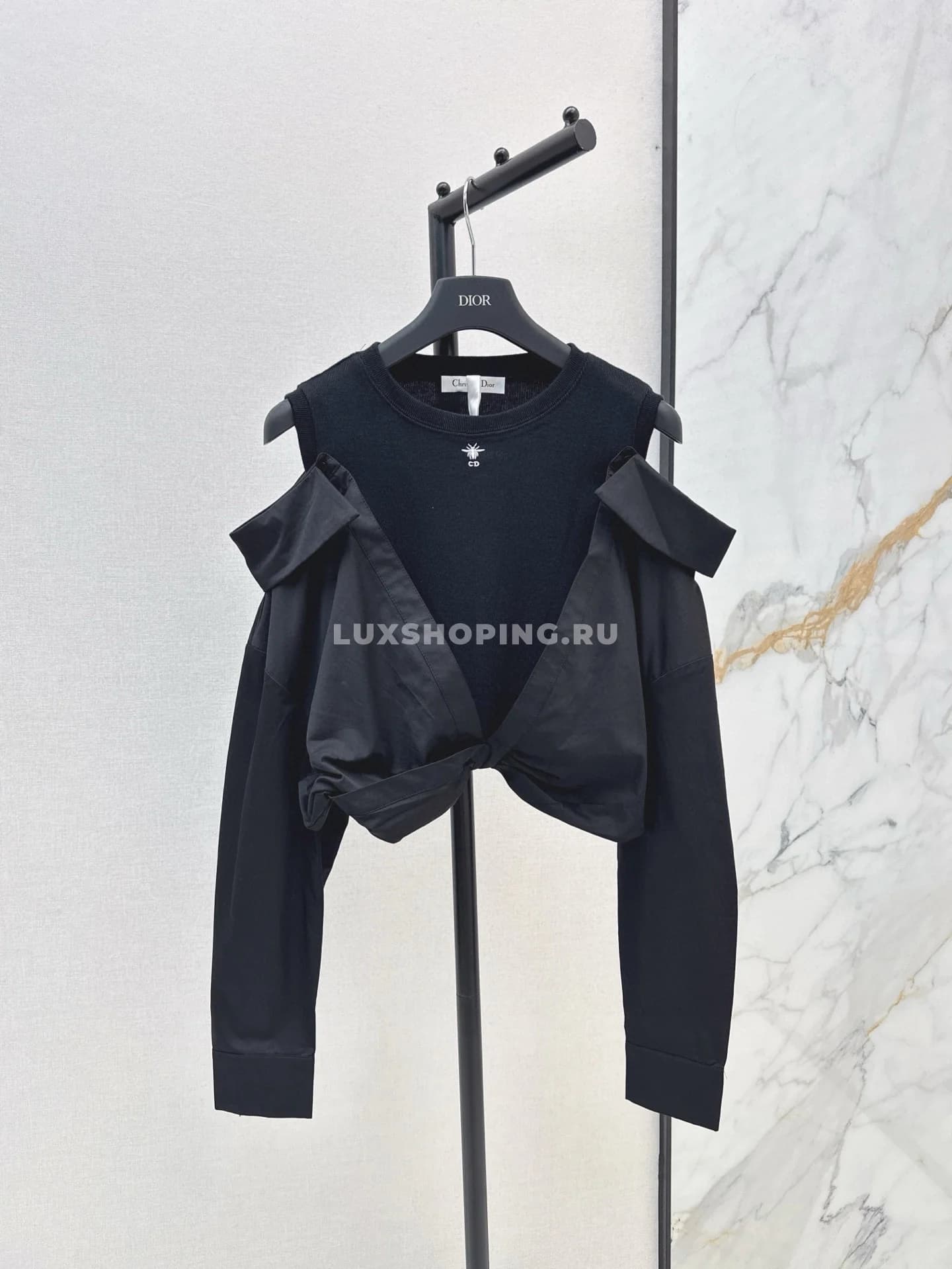 Dior рубашка многослойная - фото 2