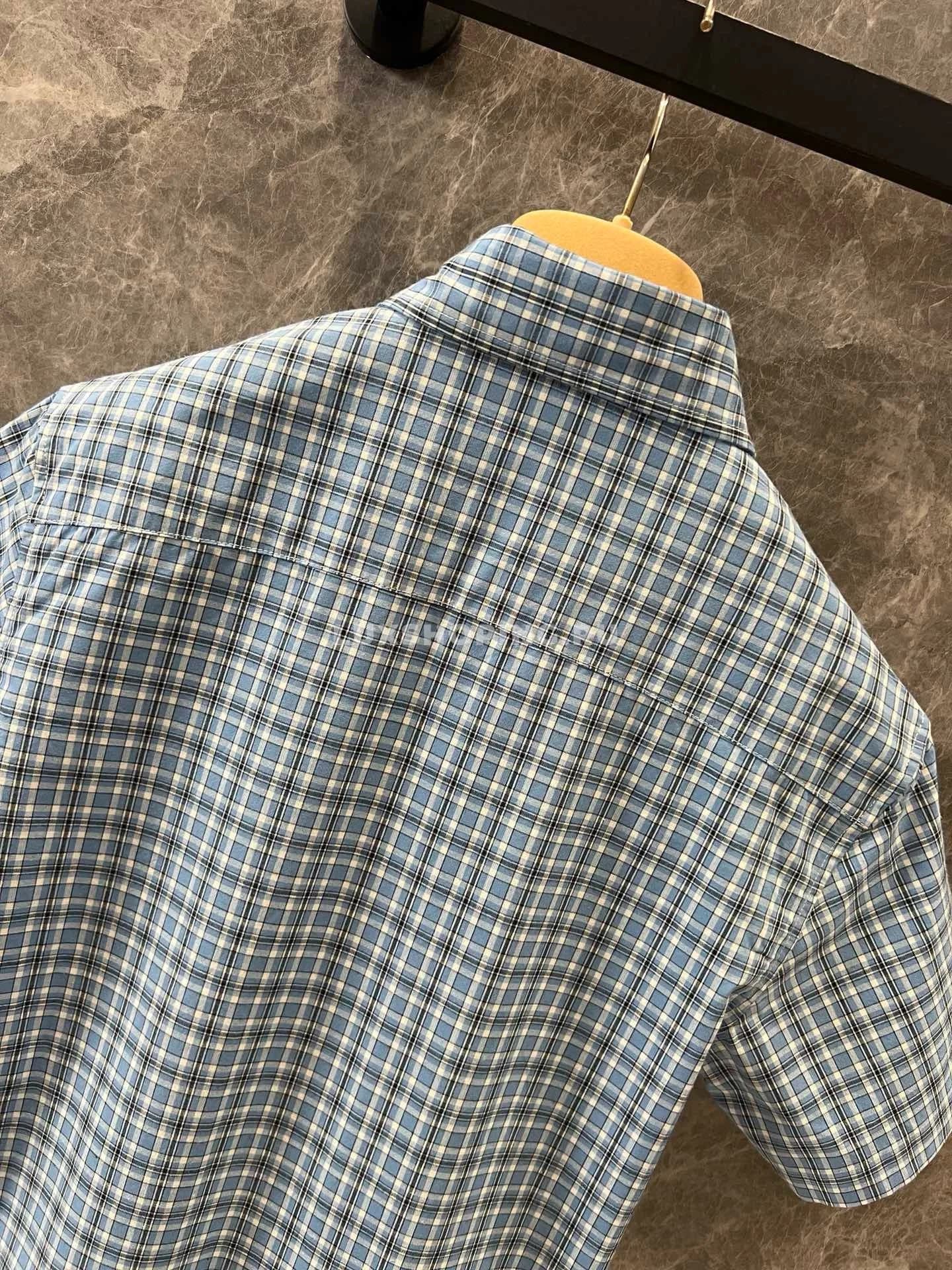 Miu Miu Платье-рубашка в клетку - фото 5