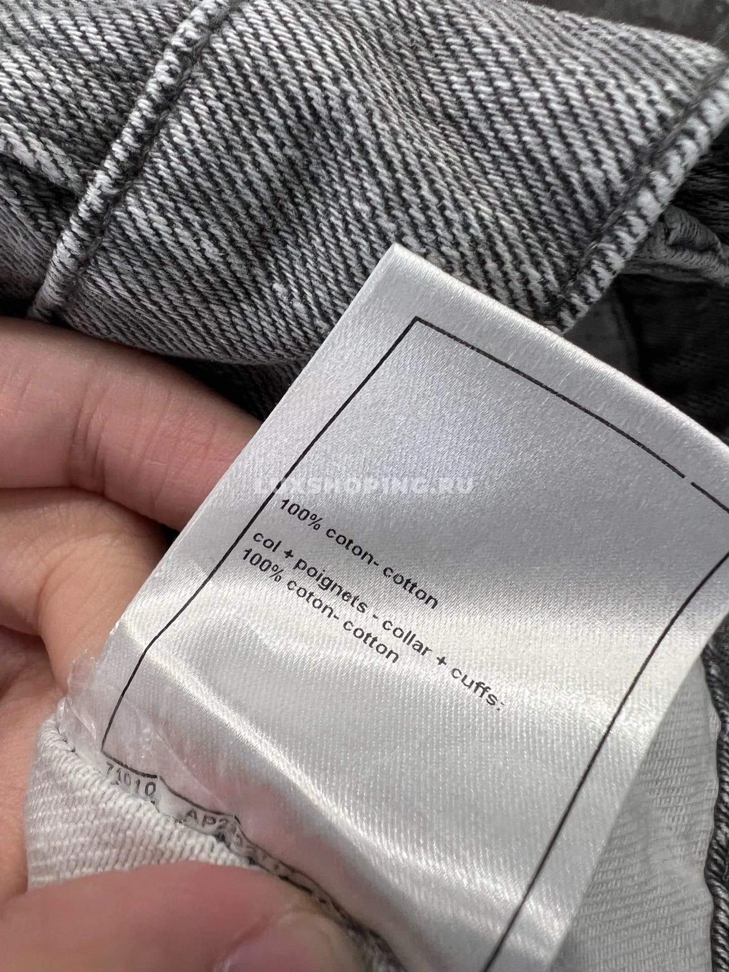 Chanel джинсовый комплект с эффектом многослойности - фото 6