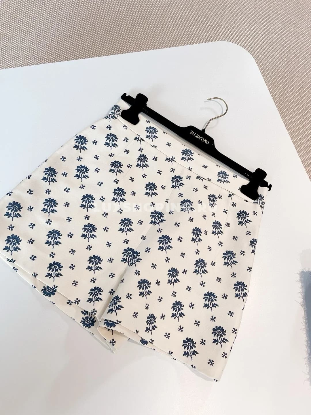 Valentino Шорты из шерсти и шелка с цветочным узором - фото 5