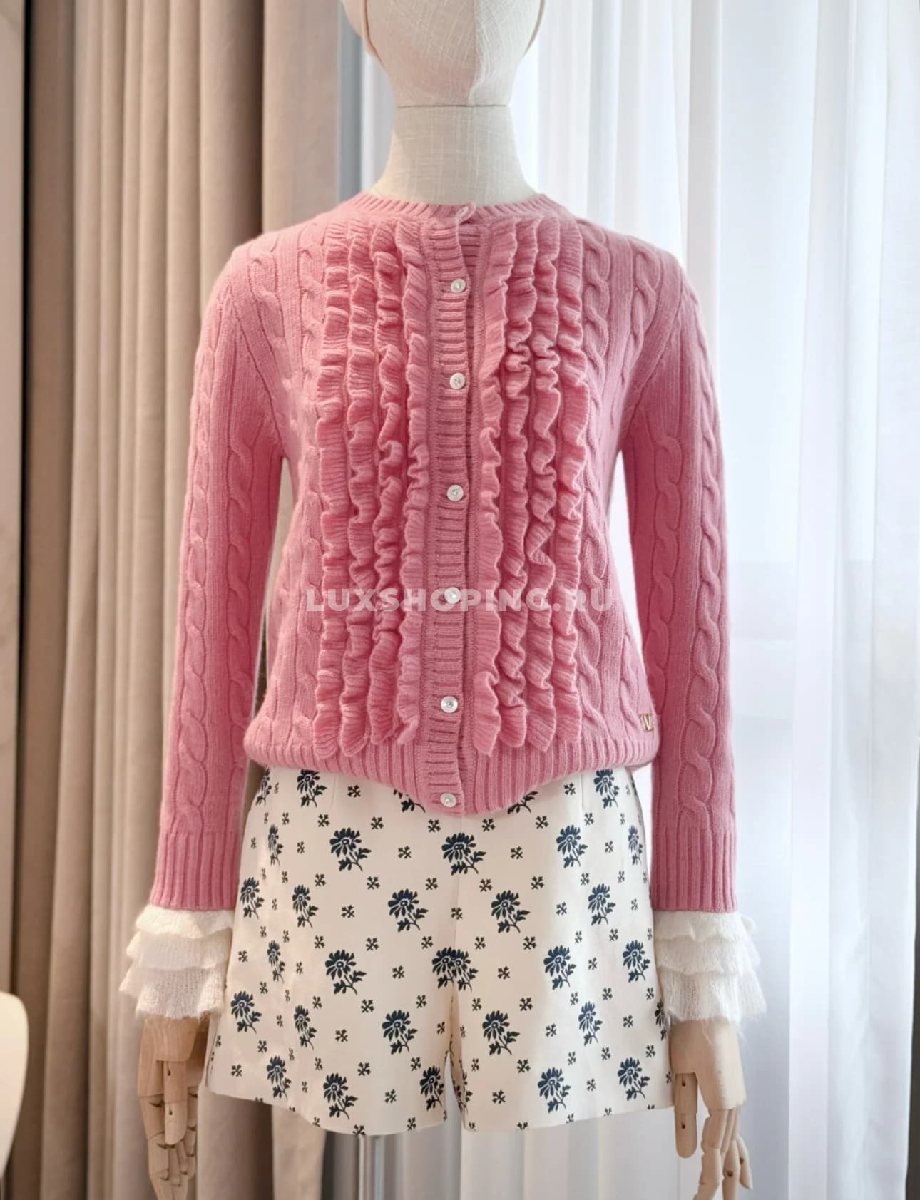 Valentino изысканный кардиган из мягкой премиальной шерсти - фото 11