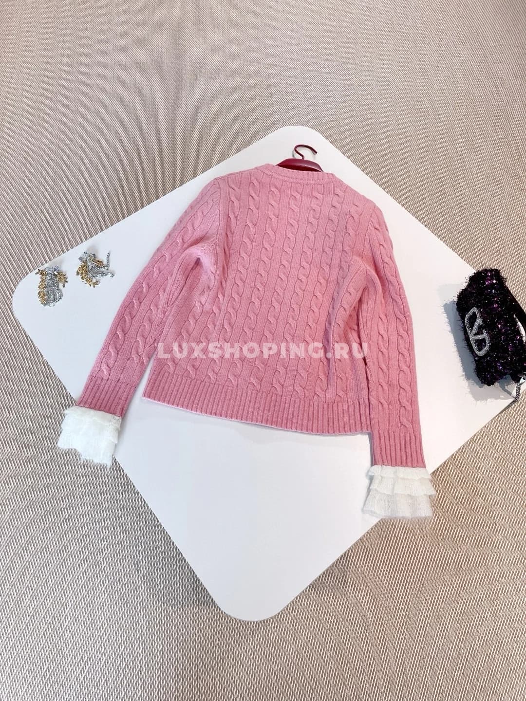 Valentino изысканный кардиган из мягкой премиальной шерсти - фото 6