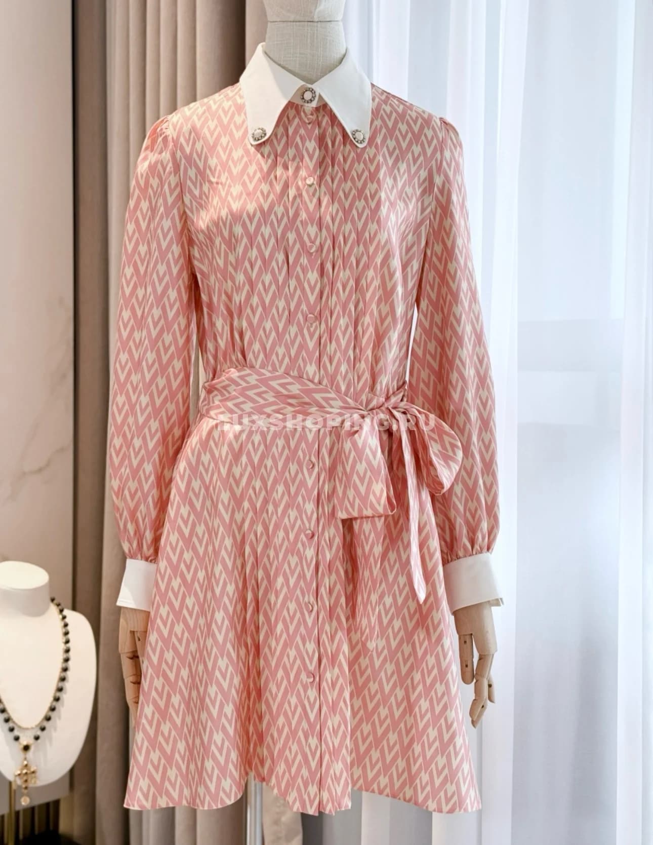 Valentino Шелковое платье Toute La V - фото 2