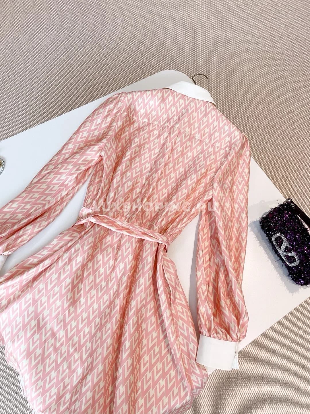 Valentino Шелковое платье Toute La V - фото 11