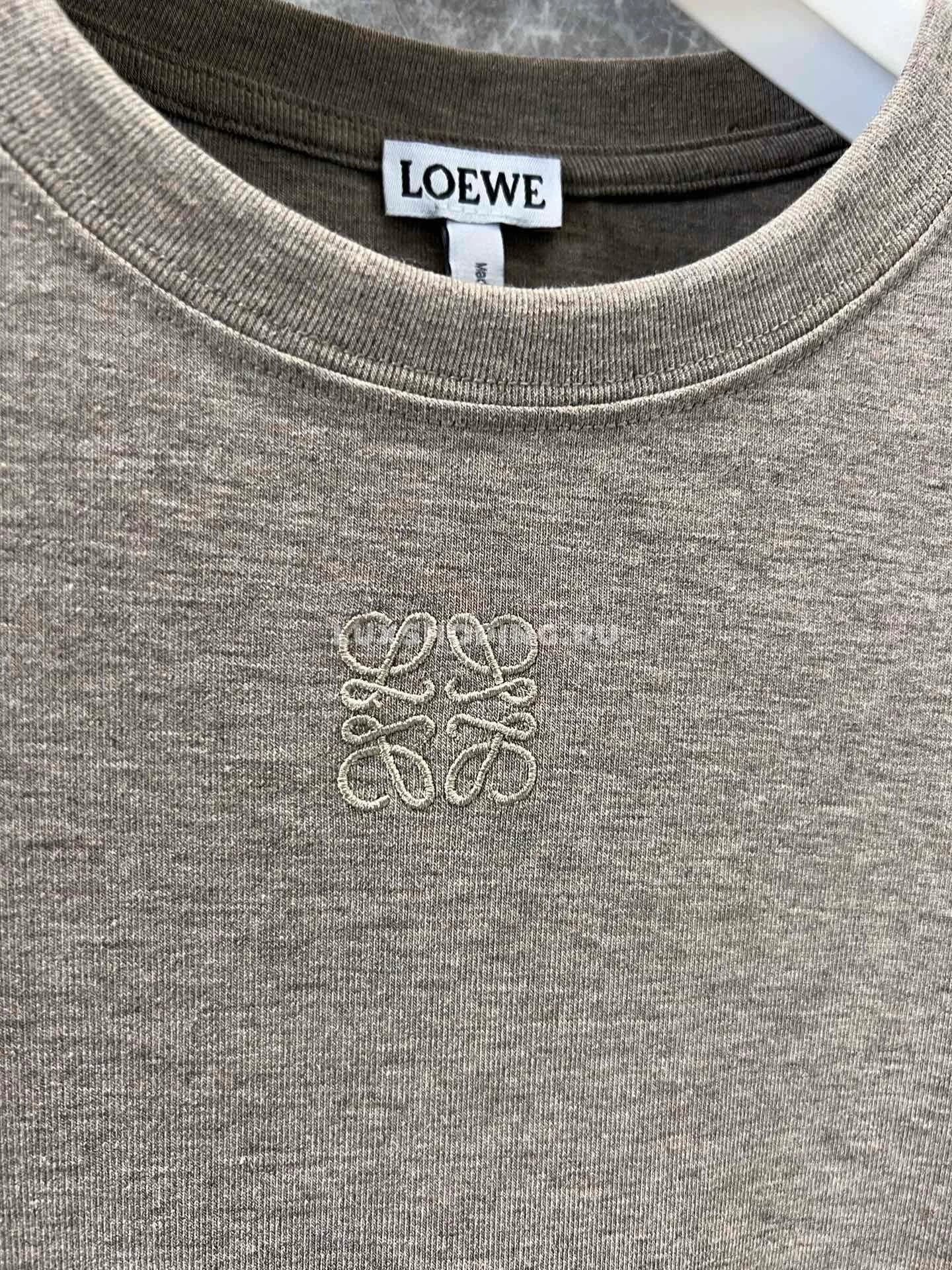 Loewe Лонг с вышивкой на груди - фото 6