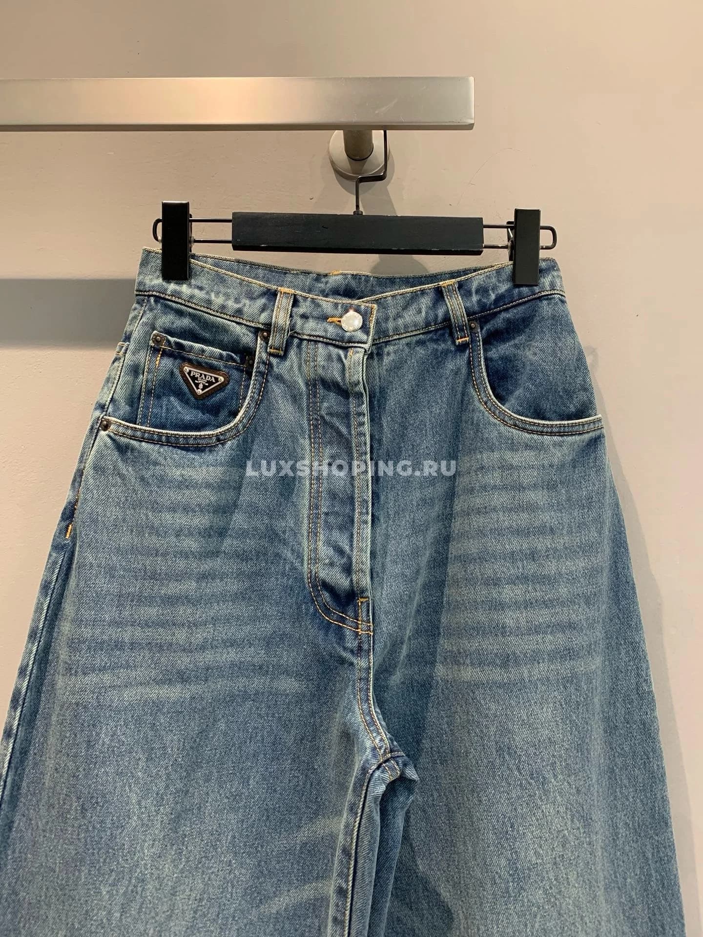 PRADA Модные джинсы прямого кроя - фото 3