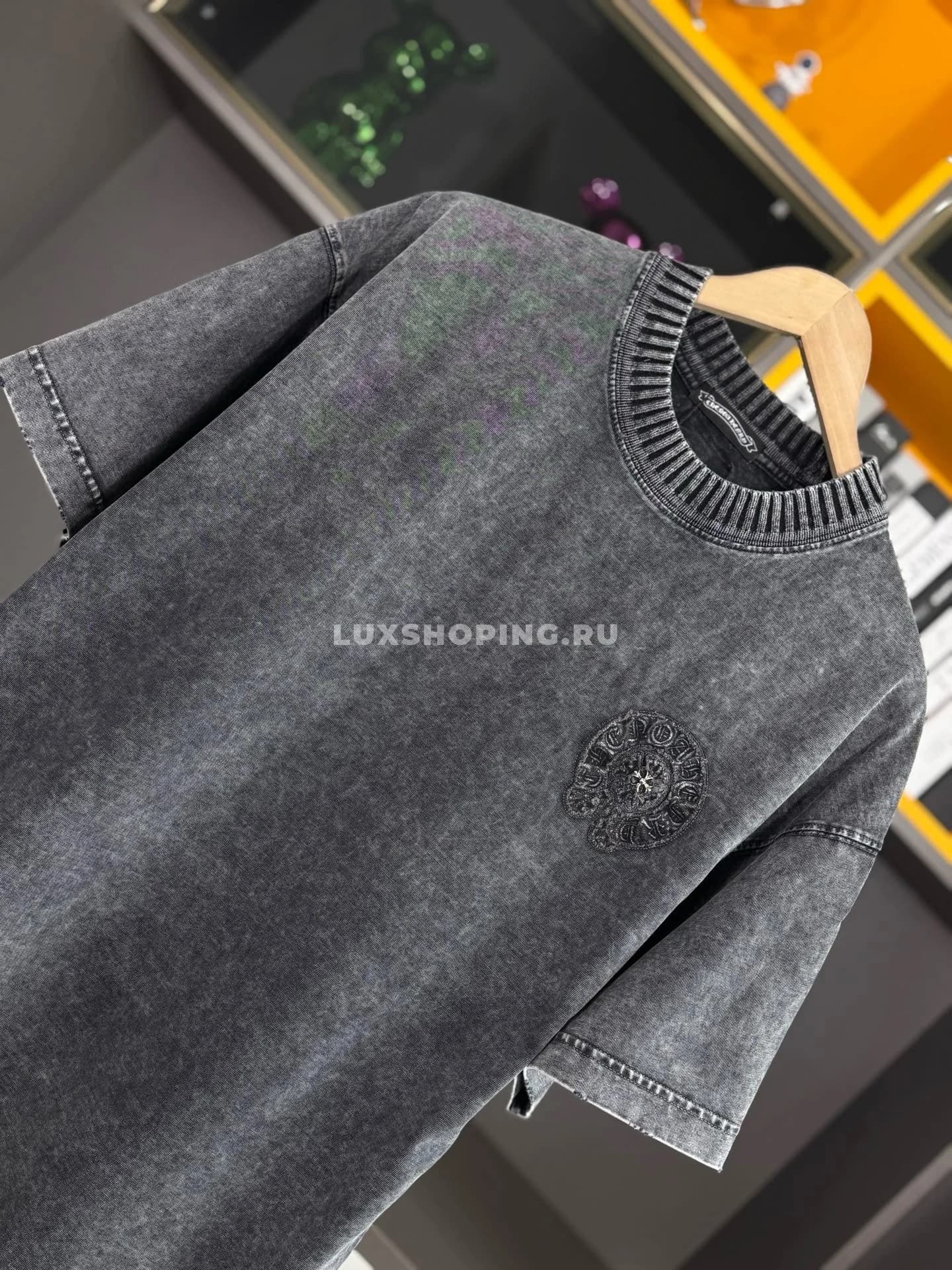 Chrome Hearts Футболка с объемной аппликацией - фото 2