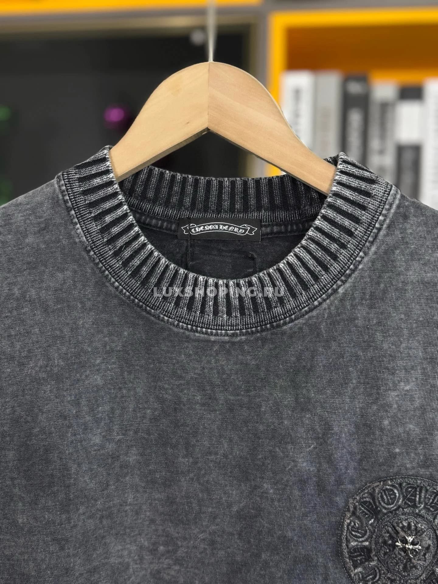 Chrome Hearts Футболка с объемной аппликацией - фото 9