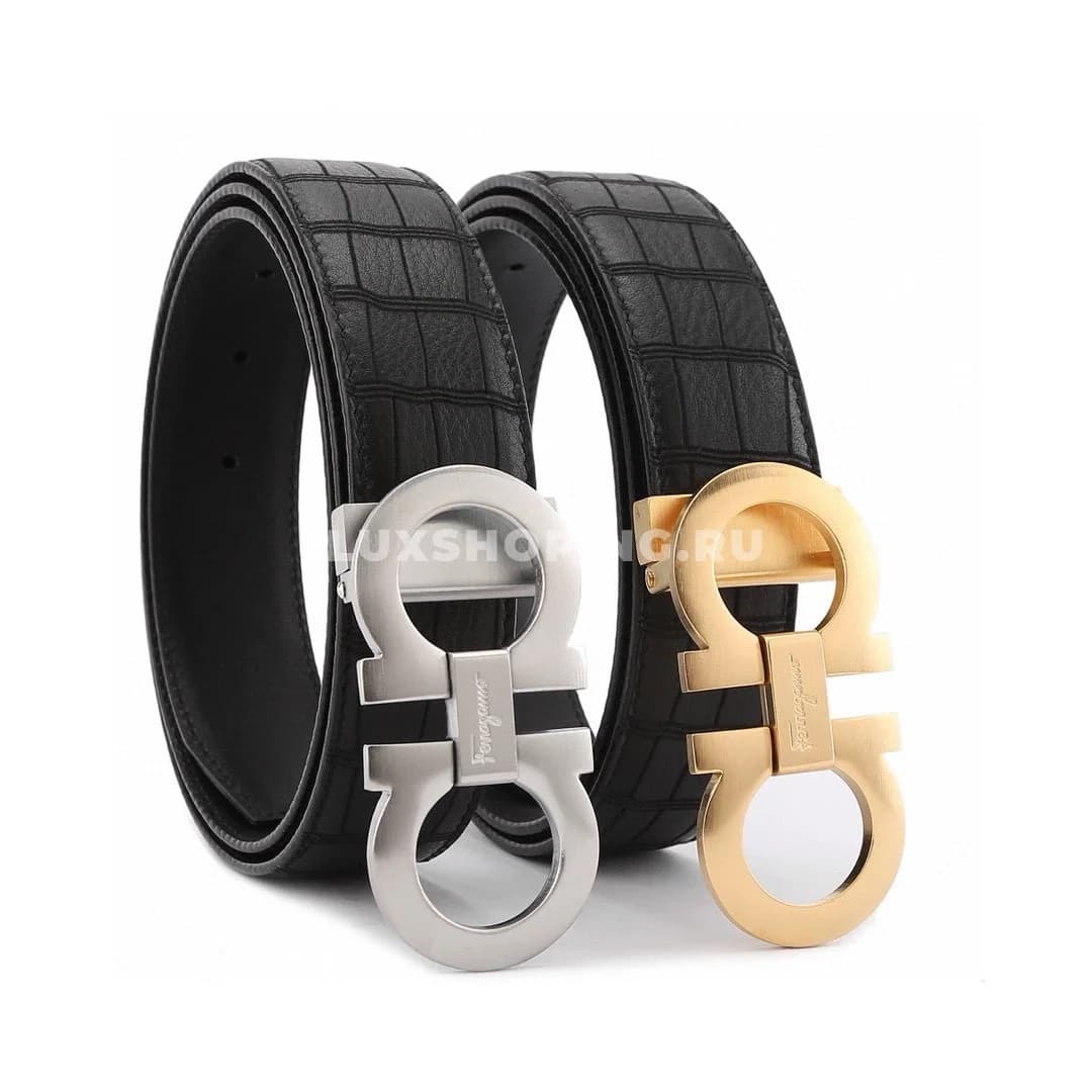 Мужской ремень Salvatore Ferragamo, 3.5см - фото 2