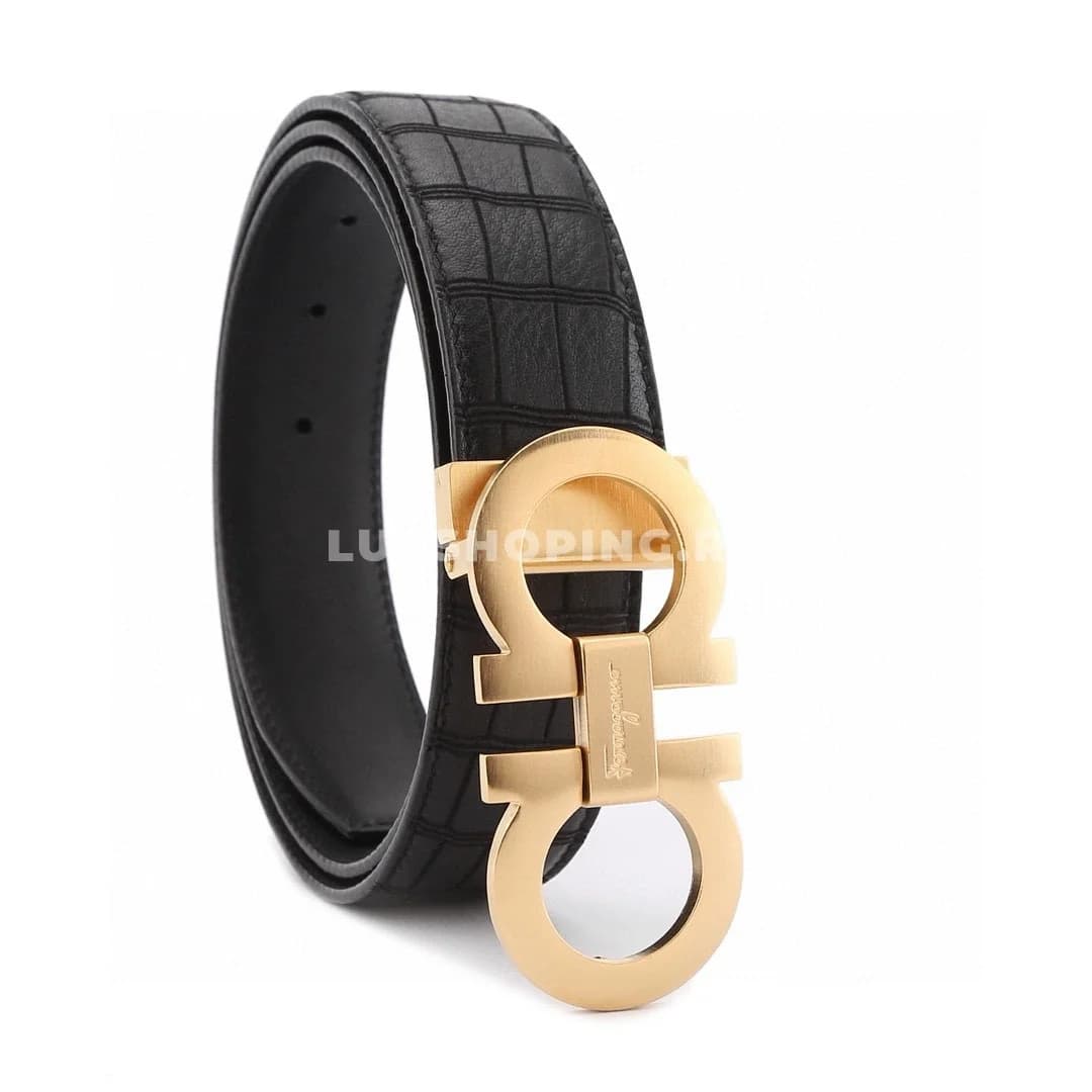 Мужской ремень Salvatore Ferragamo, 3.5см - фото 3