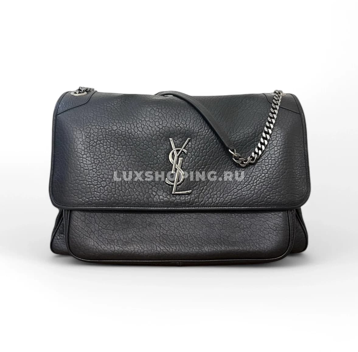 Saint Laurent Oversize Niki  47 см из мягкой овечьей кожи