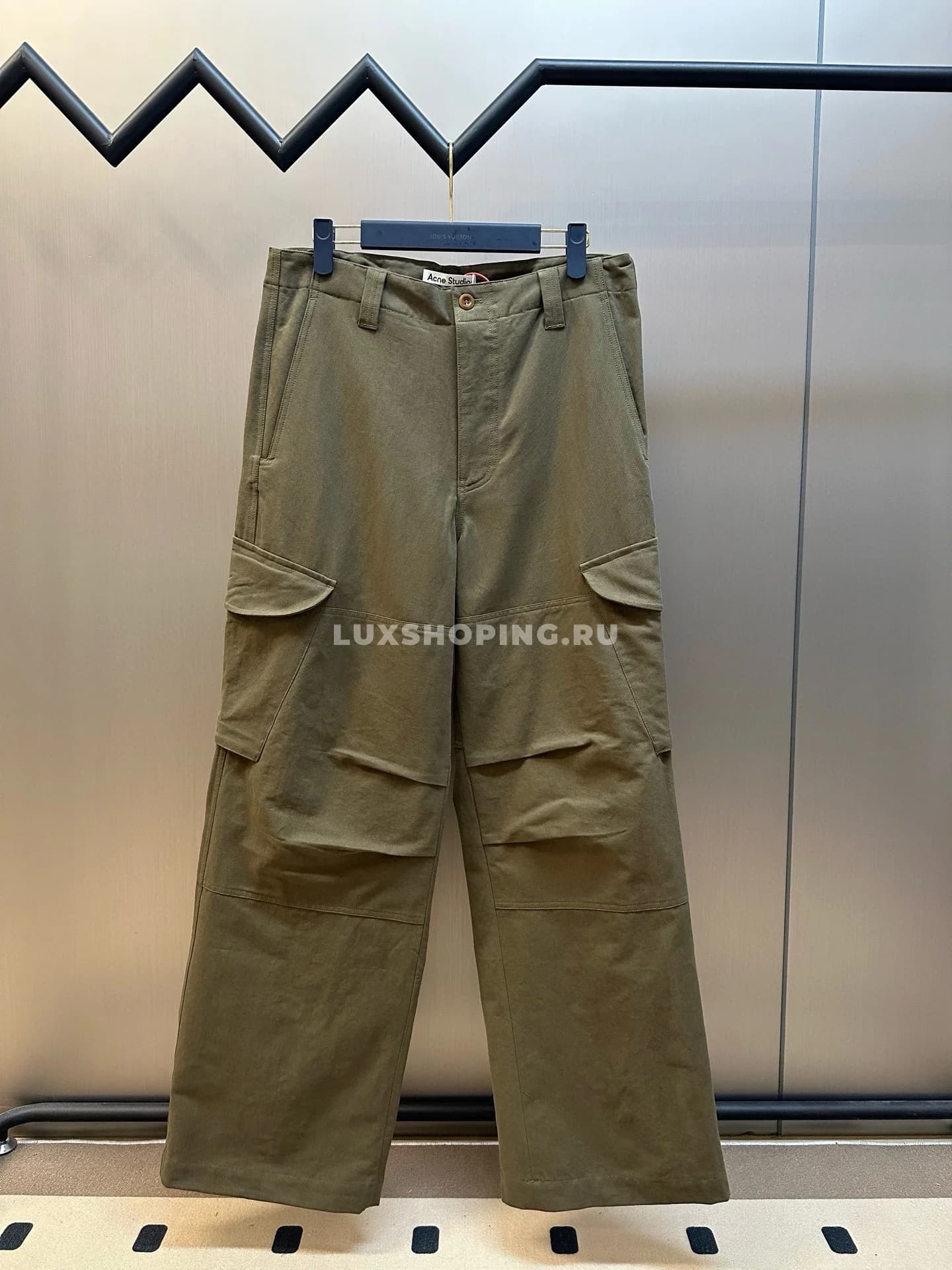 Acne Studios Брюки карго в стиле « рабочего» цвет хаки - фото 2