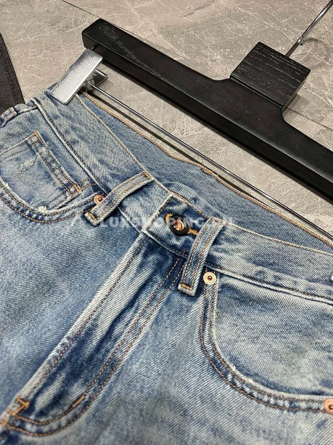 Acne Studios Широкие джинсы из весенне-летней коллекции Rose - фото 6