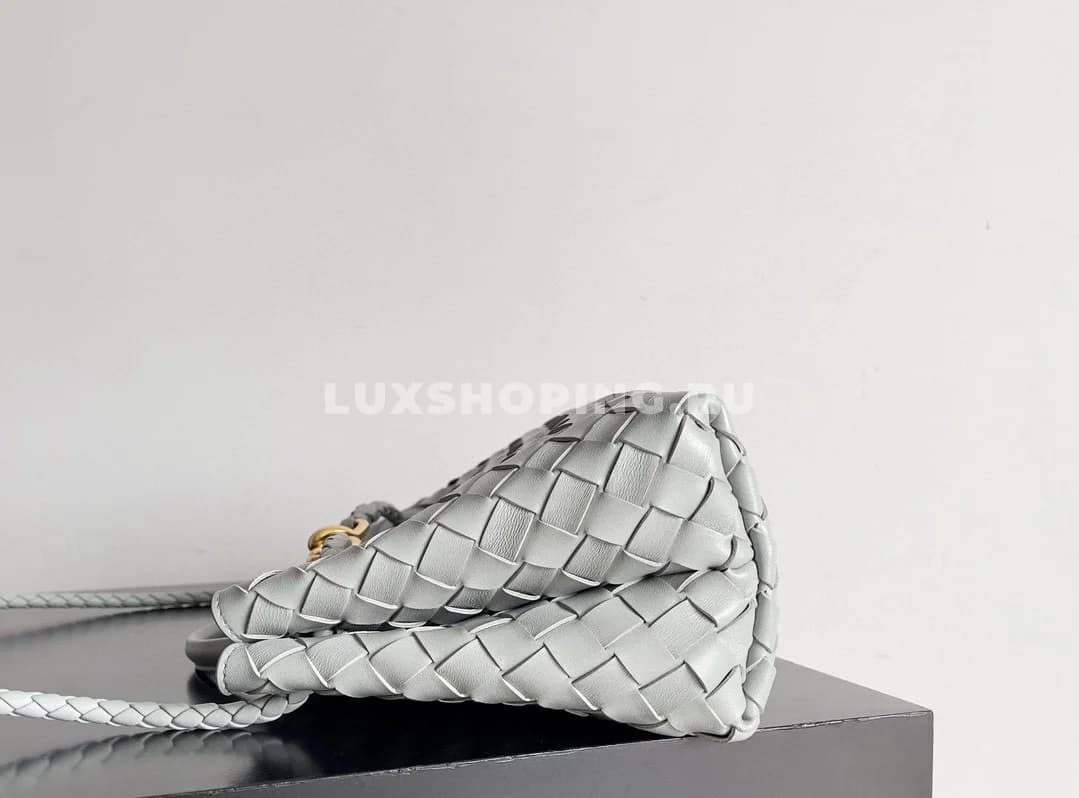 Сумка BOTTEGA VENETA ANDIAMO East-West серый - фото 5