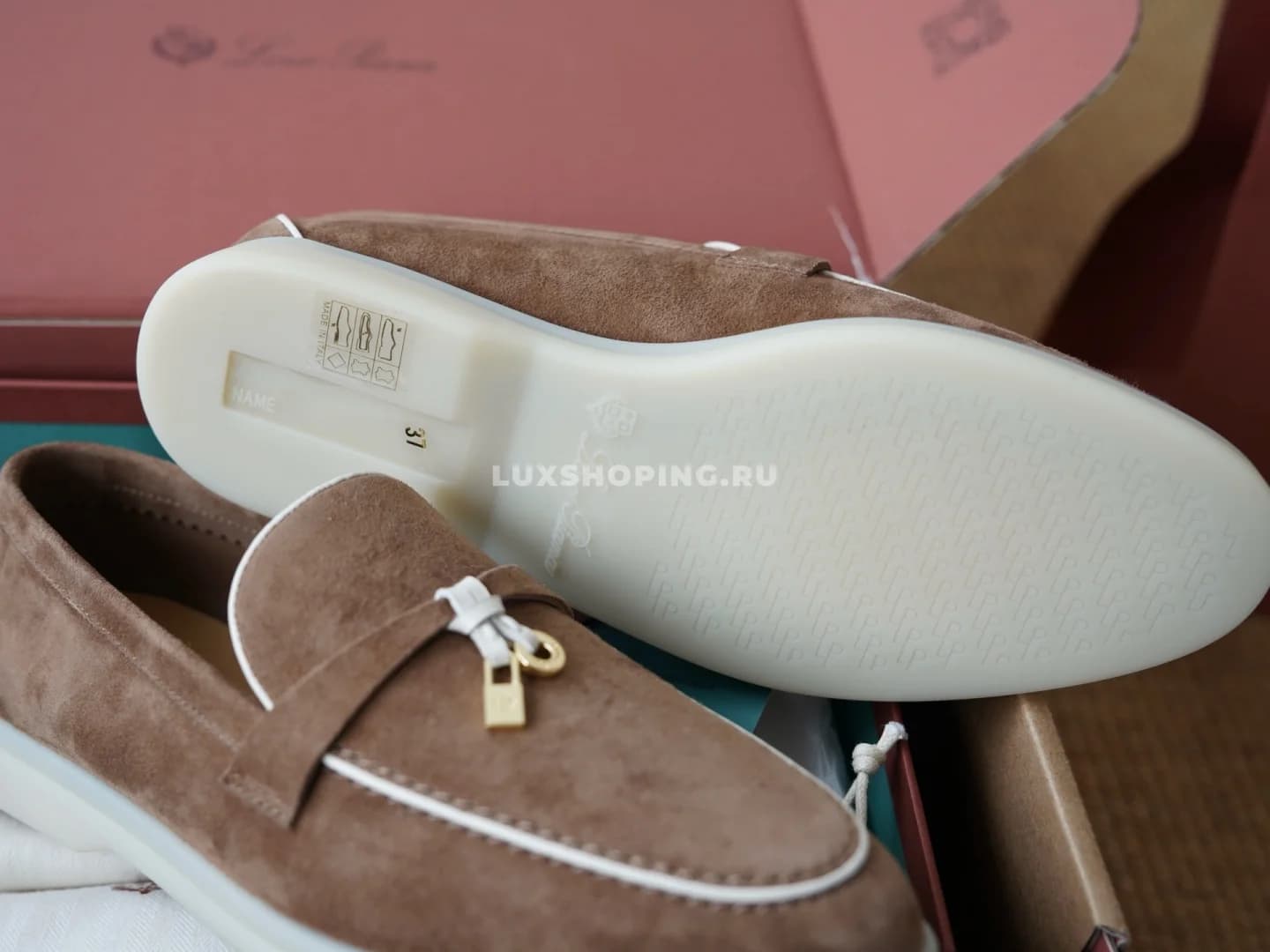 Лоферы Summer Charms Walk Loafer коричневые - фото 5