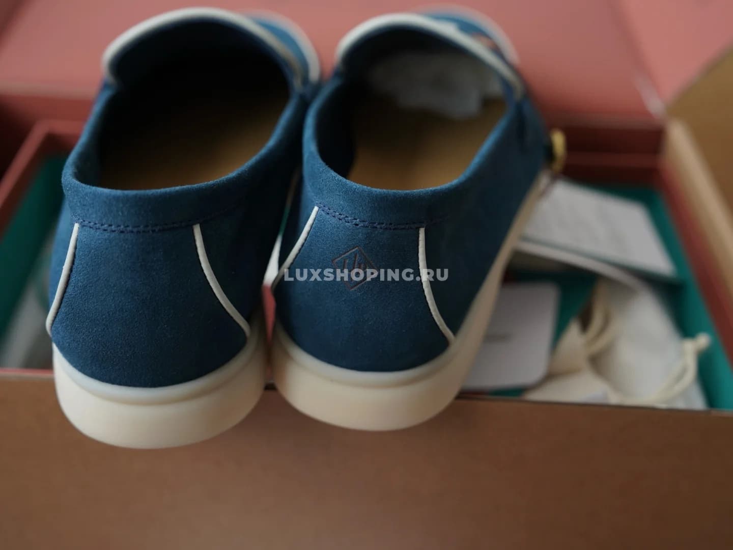 Лоферы Summer Charms Walk Loafer голубые - фото 5