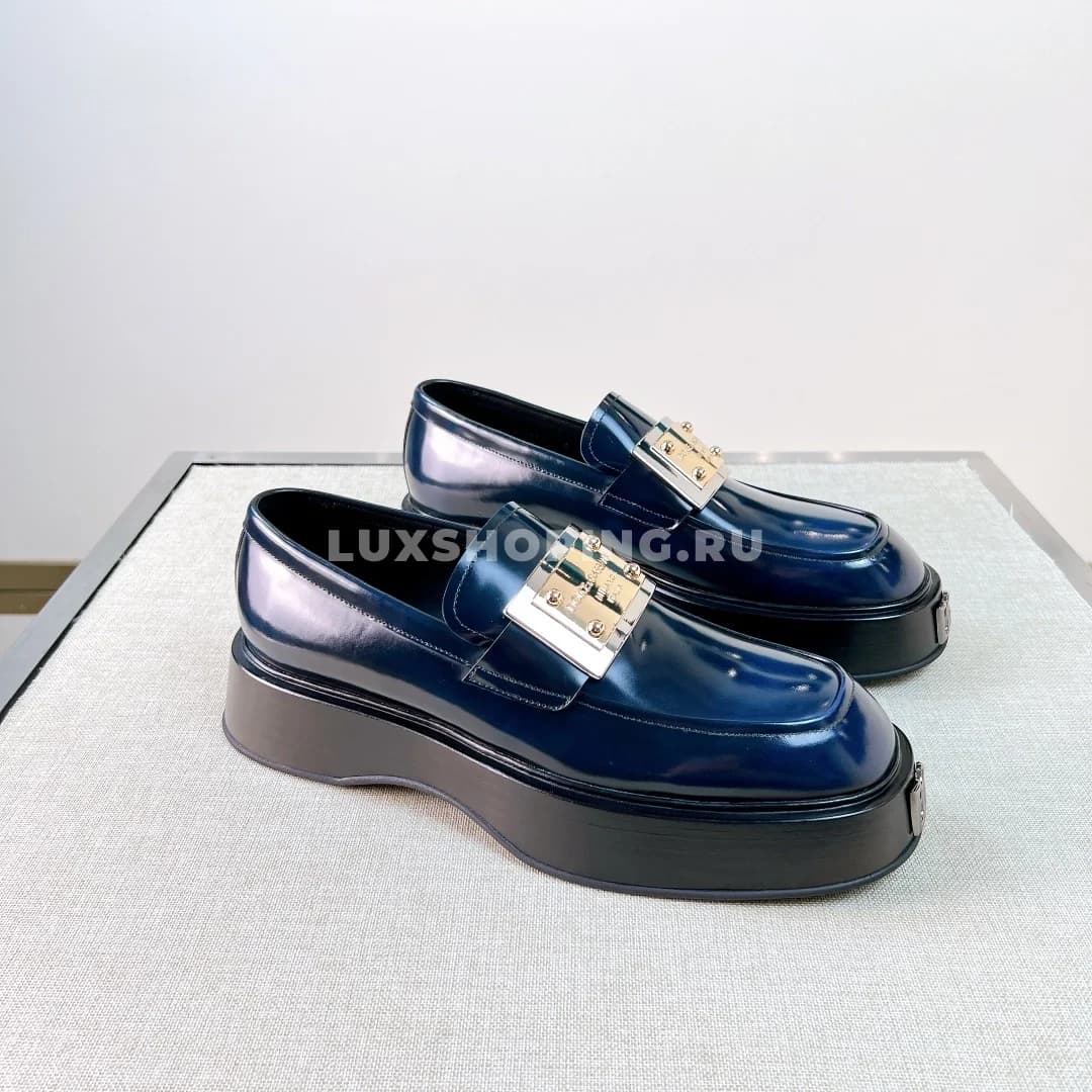 Мужские туфли Dolce &amp; Gabbana синие - фото 2