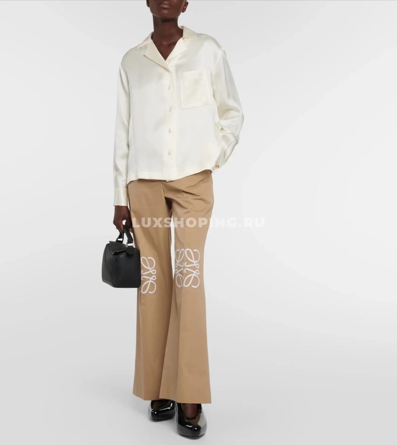 Loewe Рубашка из ацетатного шелка - фото 3