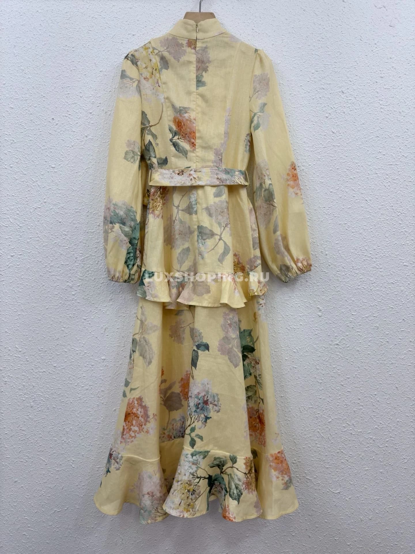 Zimmermann льняное платье с утонченным принтом ZM13 - фото 3