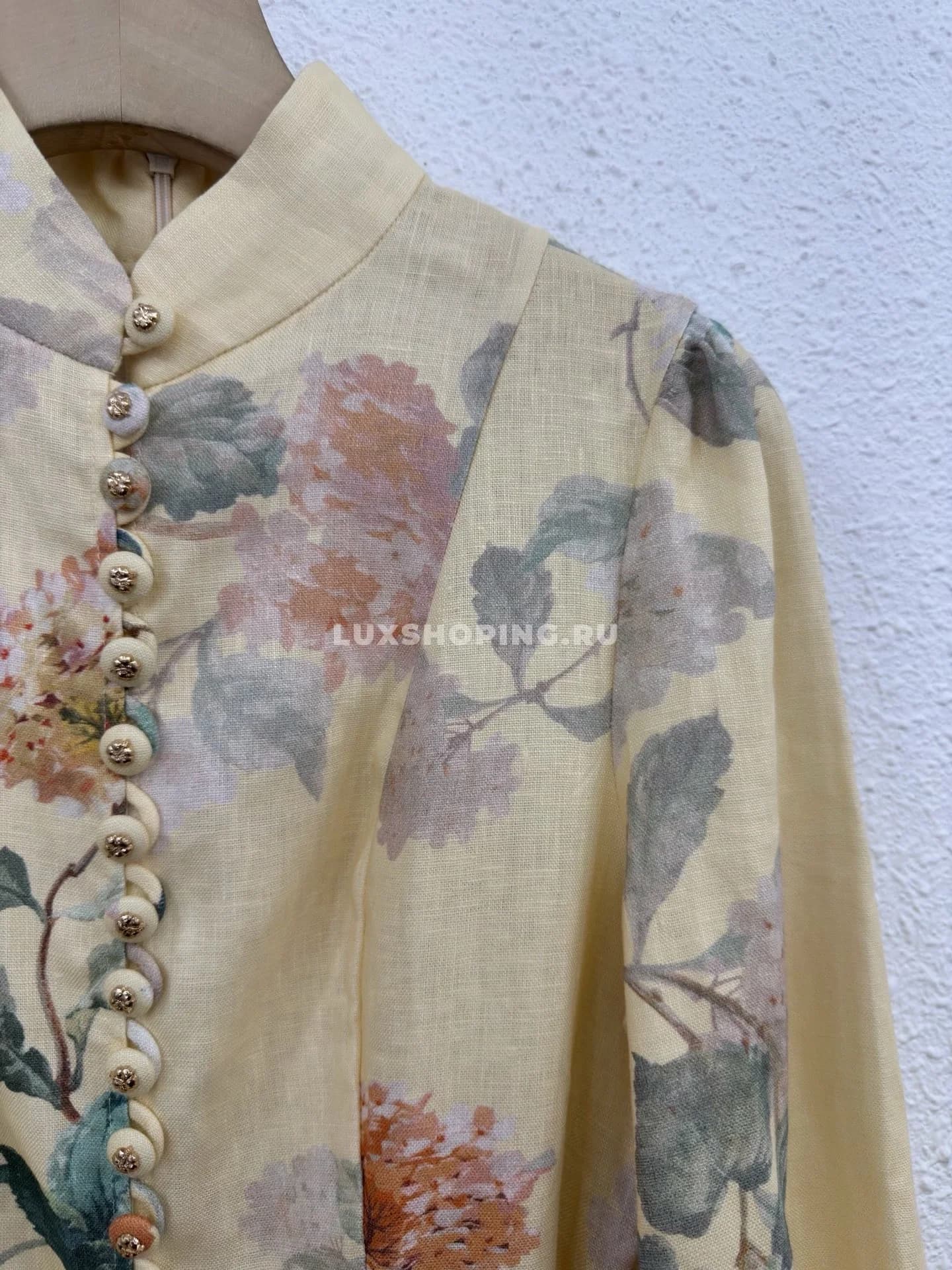 Zimmermann льняное платье с утонченным принтом ZM13 - фото 4