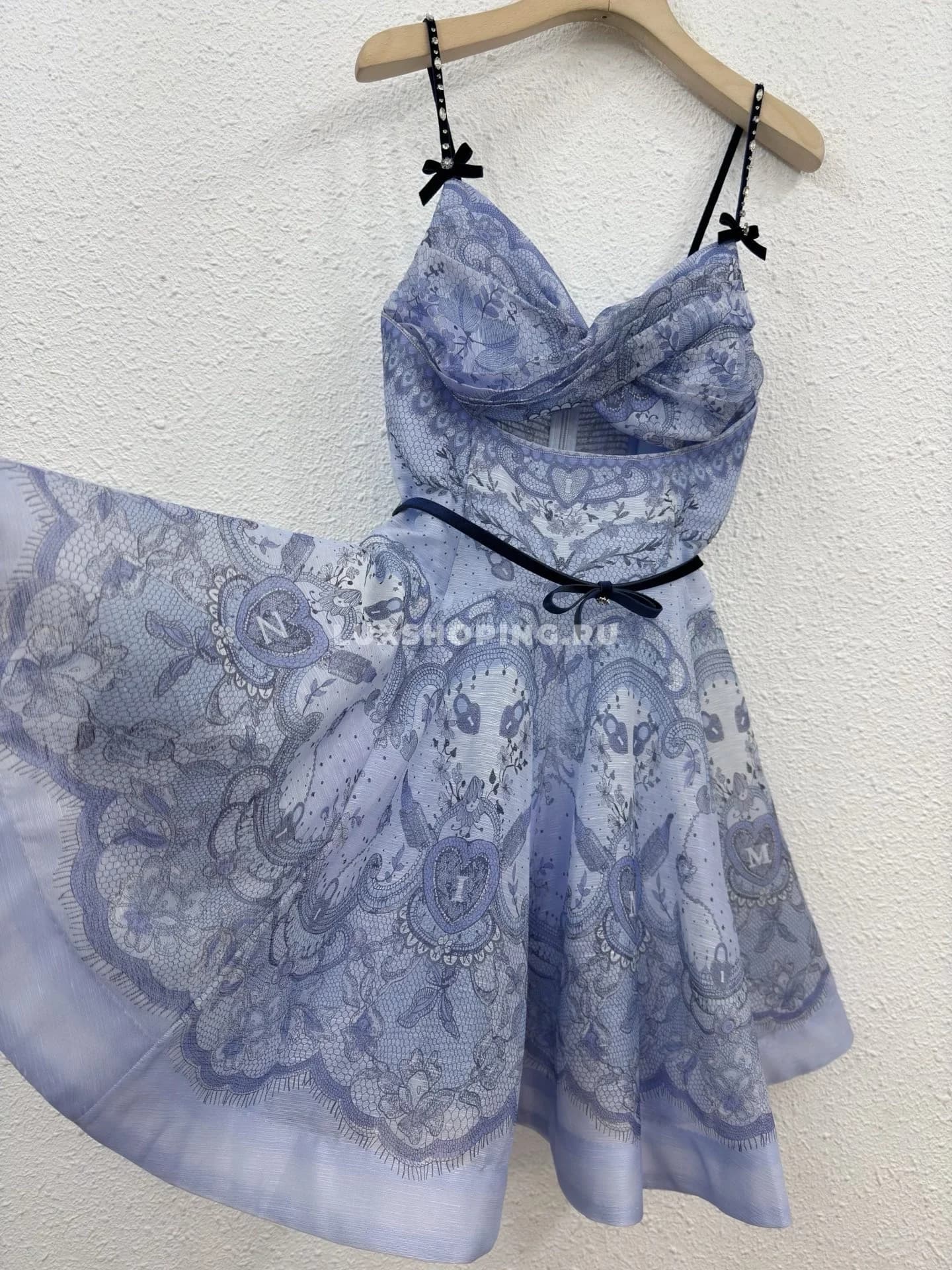 Шелковое платье Hollow с бисером от Zimmerman ZM17 - фото 2