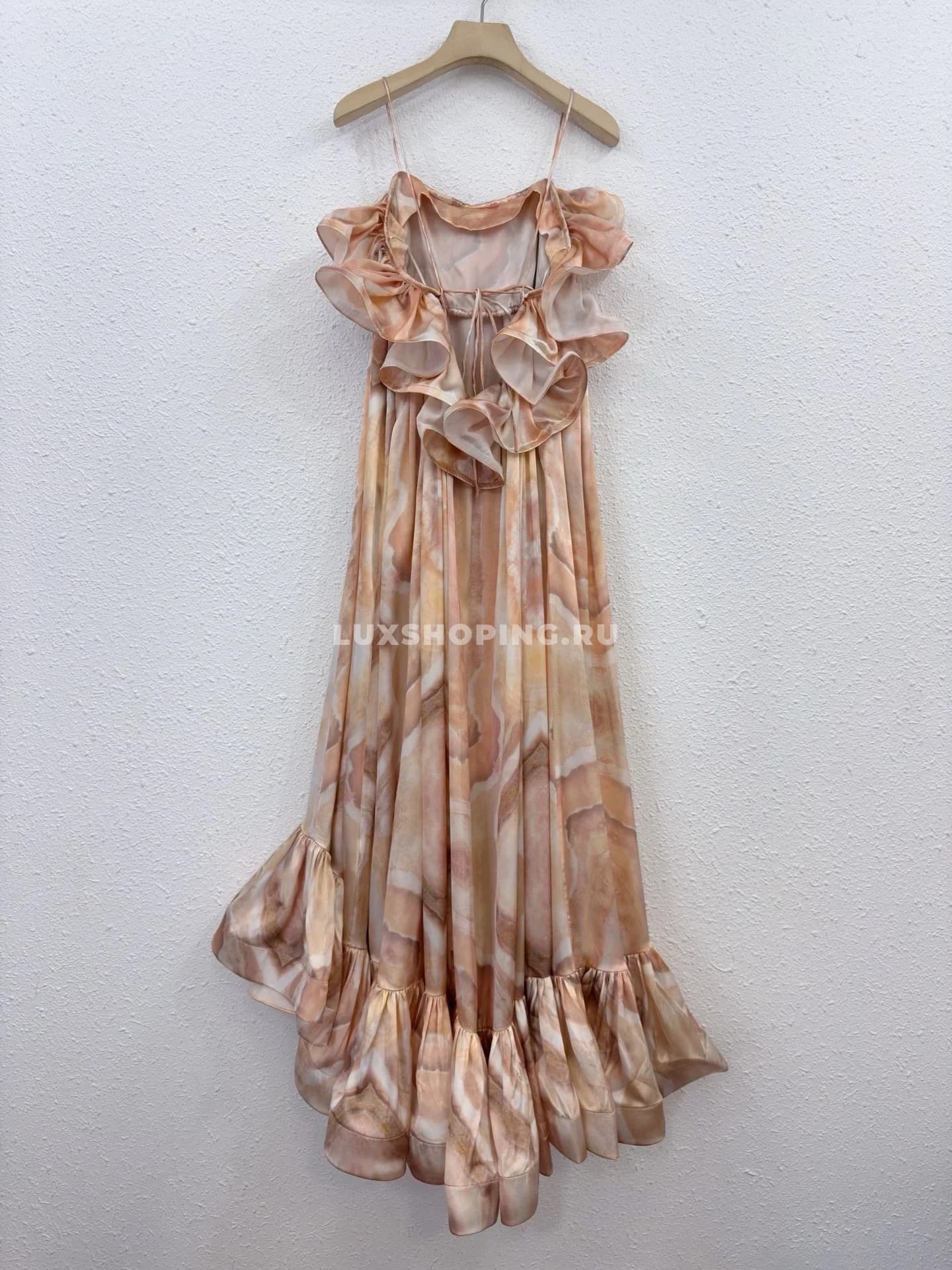 Платье Zimmerman Temperament с принтом листьев лотоса ZM20 - фото 3