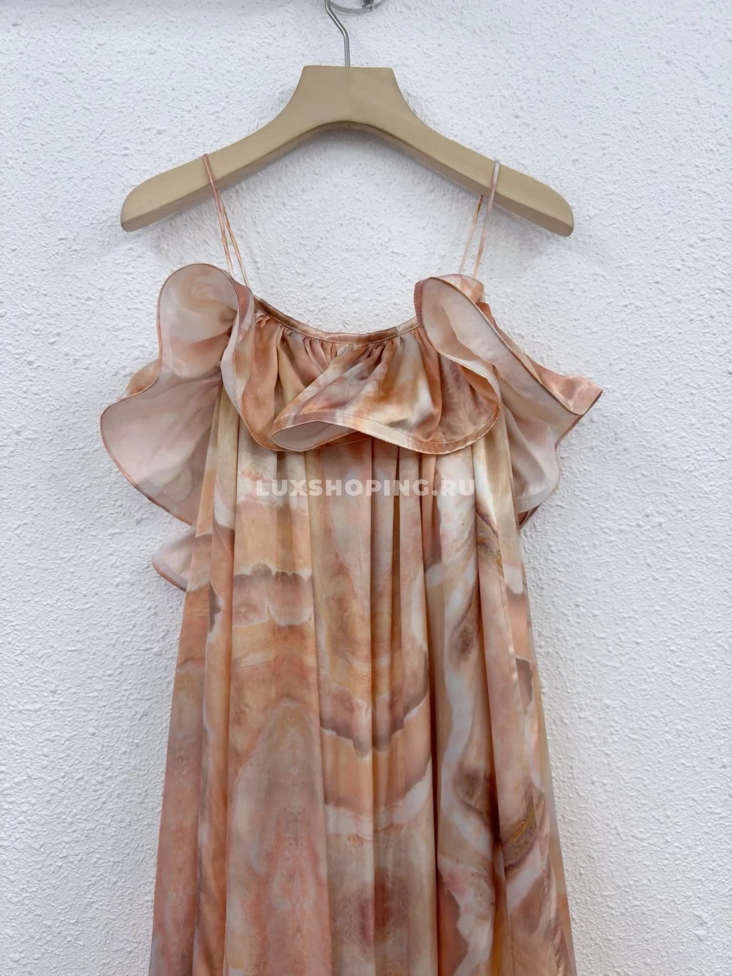 Платье Zimmerman Temperament с принтом листьев лотоса ZM20 - фото 5